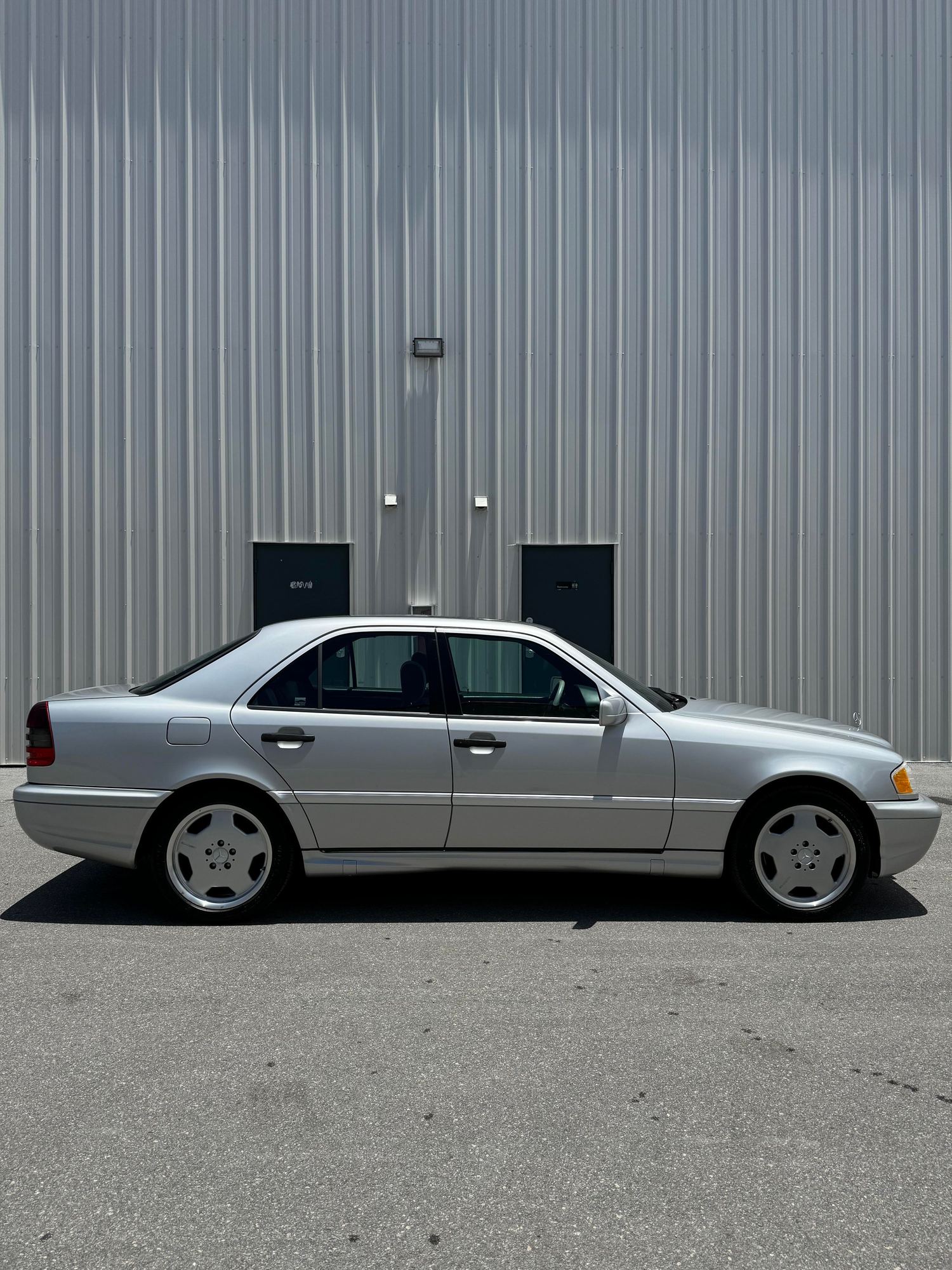 1998 Mercedes-Benz C43 AMG - Second Owner 98' Mercedes-Benz C43 AMG - Used - VIN WDBHA33G3WF716034 - 173,344 Miles - 8 cyl - 2WD - Automatic - Sedan - Silver - Naples, FL 34104, United States