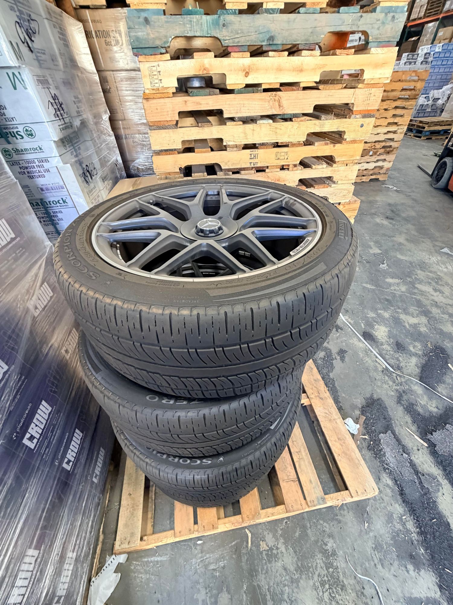 Wheels and Tires/Axles - OEM Mercedes G63 AMG Factory Wheels Rims G-Wagon G550 G500 Stock Set - Used - 2019 to 2027 Mercedes-Benz G-Class - Los Angeles, CA 91311, United States
