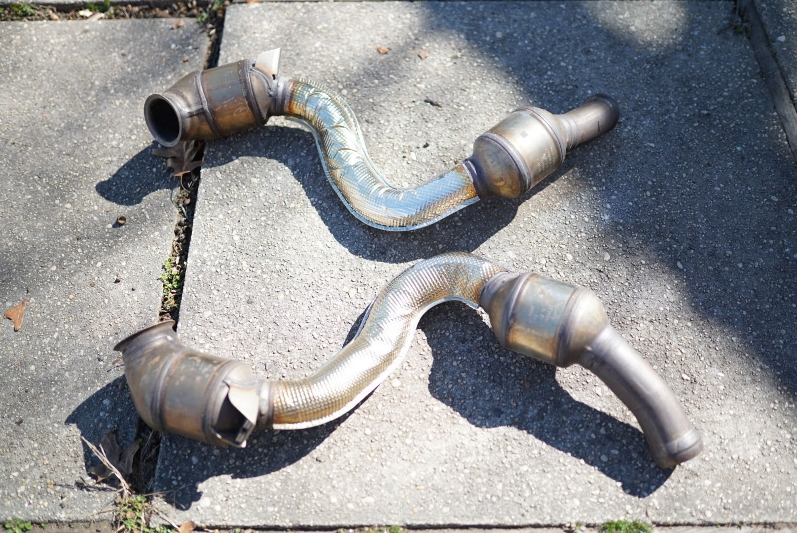 Engine - Exhaust - C63 W205 OEM Downpipe - Used - 2017 to 2021 Mercedes-Benz C63 AMG S - 2015 to 2021 Mercedes-Benz C63 AMG - Brooklyn, NY 11234, United States