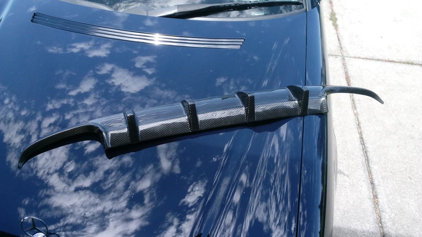 Exterior Body Parts - Euroteck 4 Fin Rear Carbon Fiber Diffuser for '07-'09 W211 E63 AMG - No shipping - New - 2007 to 2009 Mercedes-Benz E63 AMG - Martinez, CA 94553, United States