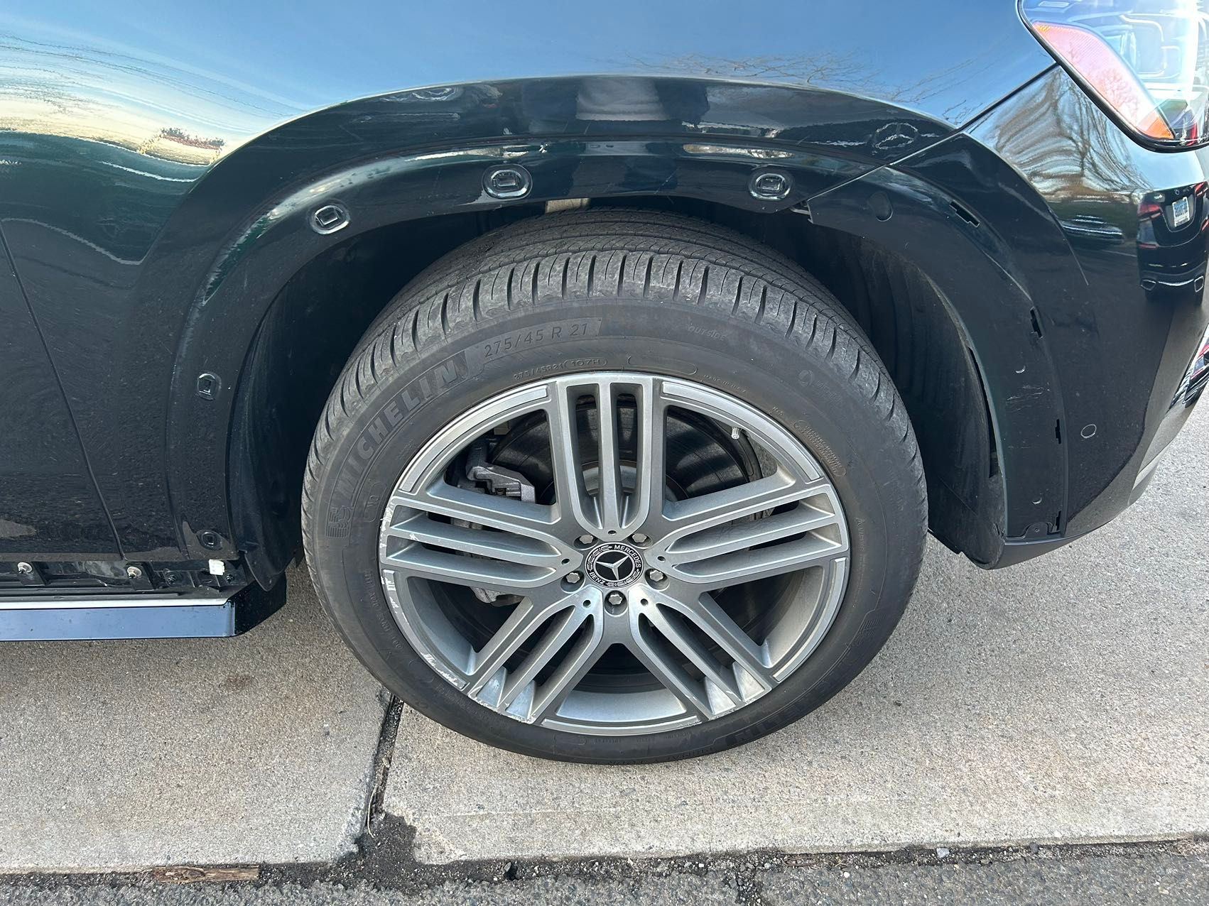 Wheels and Tires/Axles - GLS GLE X167 rims and wheels set 4k miles only also running board - Used - -1 to 2025  All Models - White Plains, NY 10603, United States