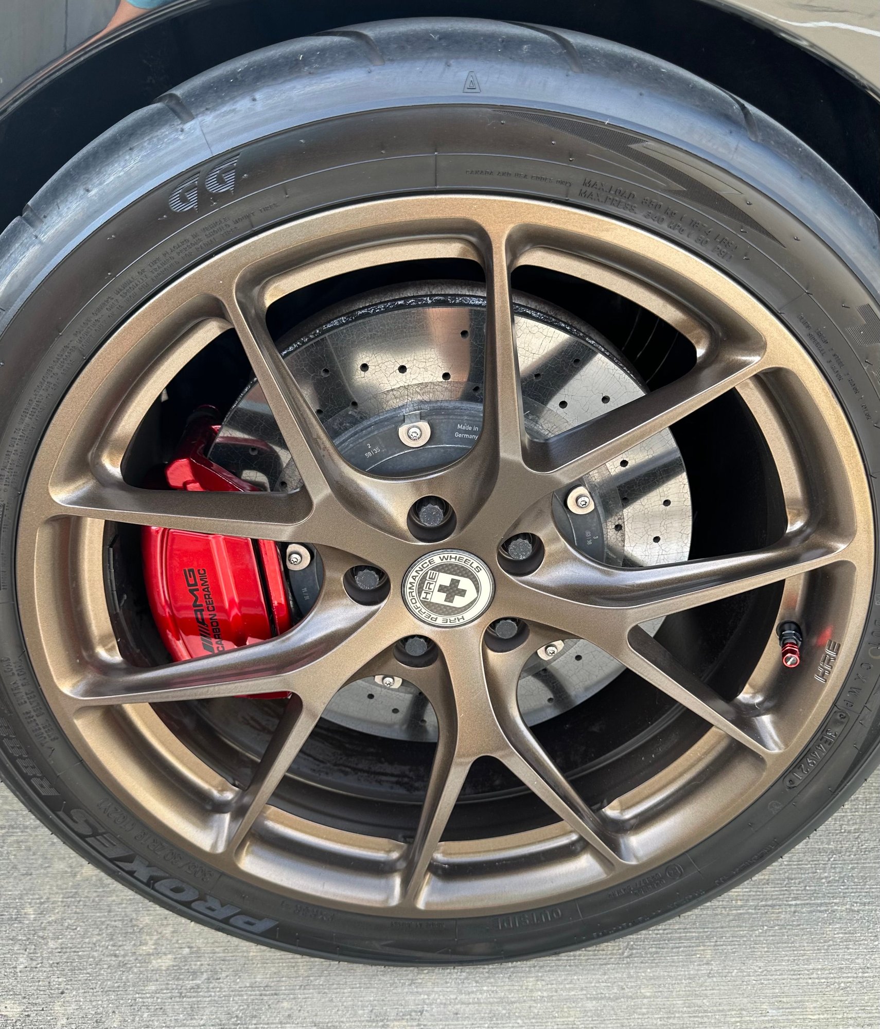 Steering/Suspension - Mercedes AMG GTR GT GTC C63 GLC63 E63 GT63 Carbon Ceramic Rotors Front & Rear - Used - 2016 to 2025 Mercedes-Benz All Models - Dallas, TX 75088, United States