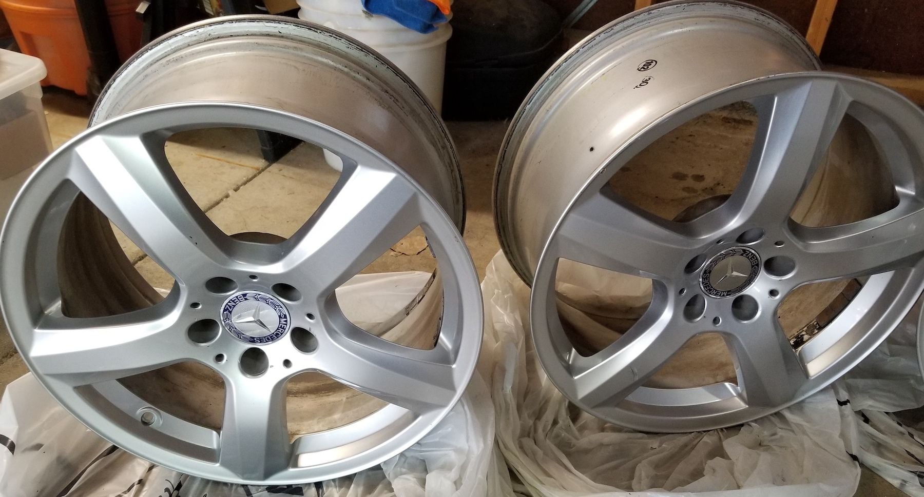 Wheels and Tires/Axles - 18" OEM 2012 CLS 550 non-amg wheels - Used - West Bloomfield, MI 48324, United States