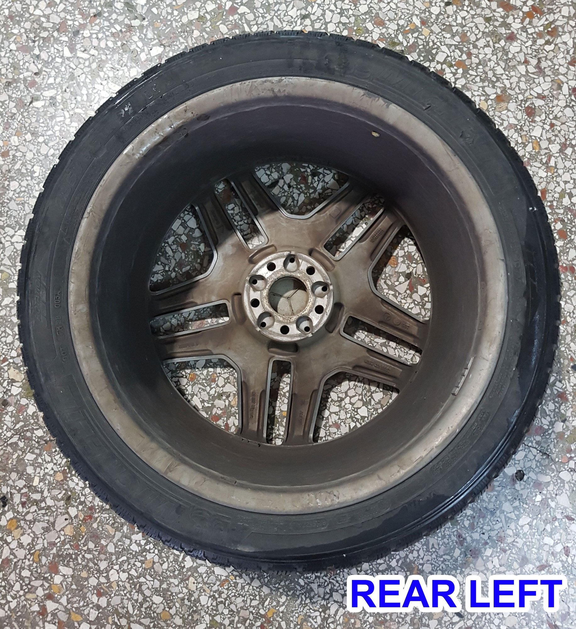 Wheels and Tires/Axles - Set of 4x Genuine AMG 21 Inch A1644015502 Need Repair - Used - 2006 to 2011 Mercedes-Benz ML63 AMG - Athens, Greece