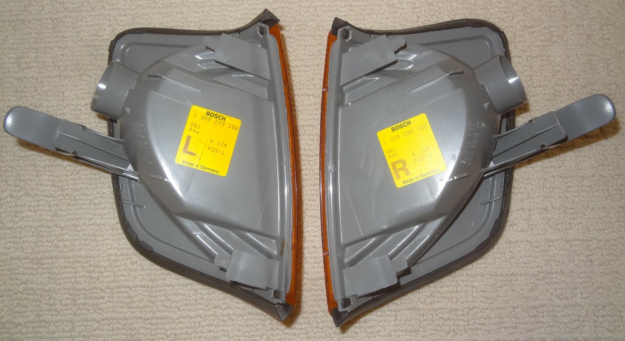 Lights - Mercedes W124 Bosch OEM turning signal lense covers - Used - 1984 to 1995 Mercedes-Benz 300E - Las Vegas, NV 89135, United States