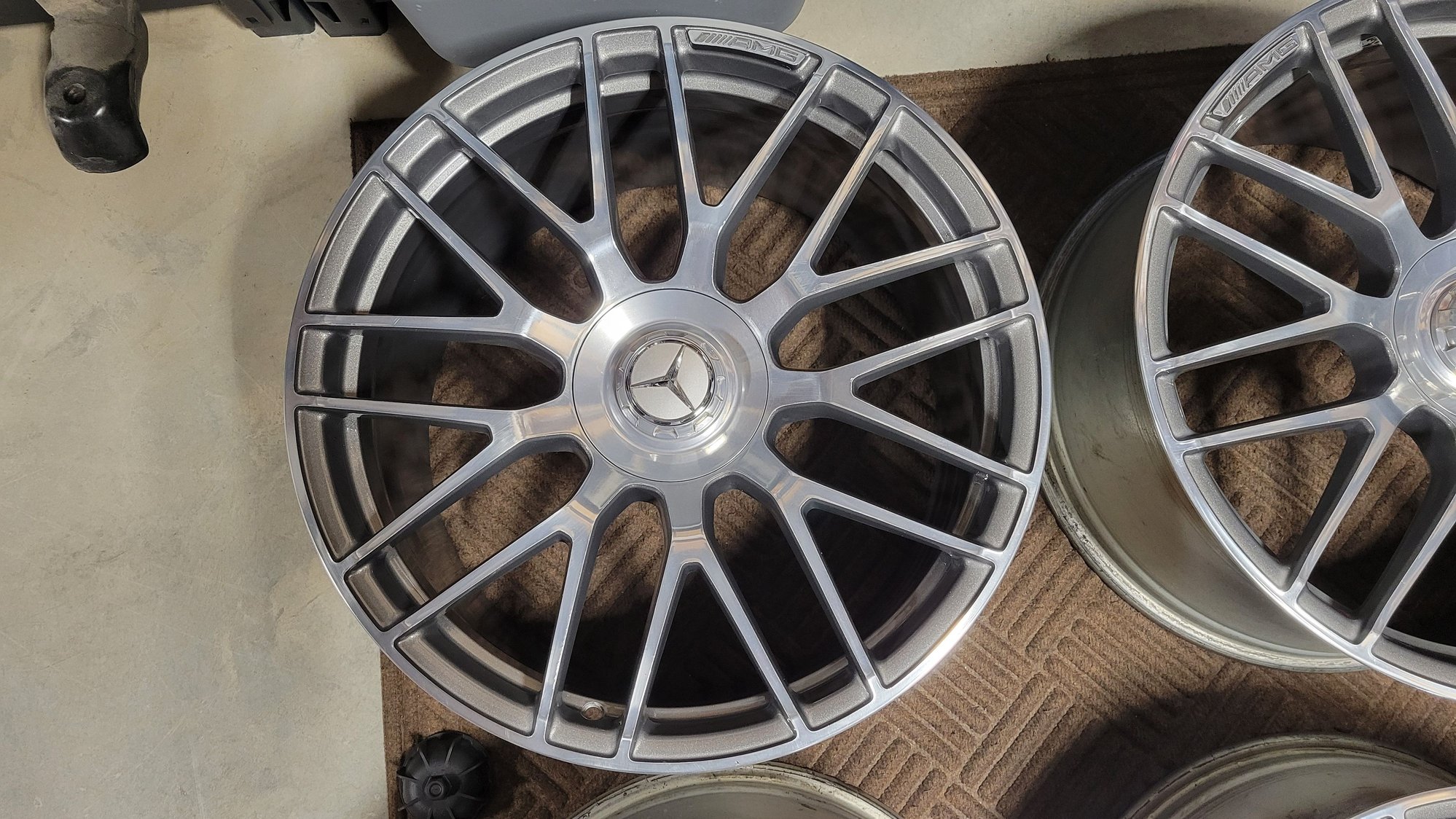 Wheels and Tires/Axles - (4) AMG GTS Cross Spokes off 2017 19/20s - Used - Olathe, KS 66062, United States