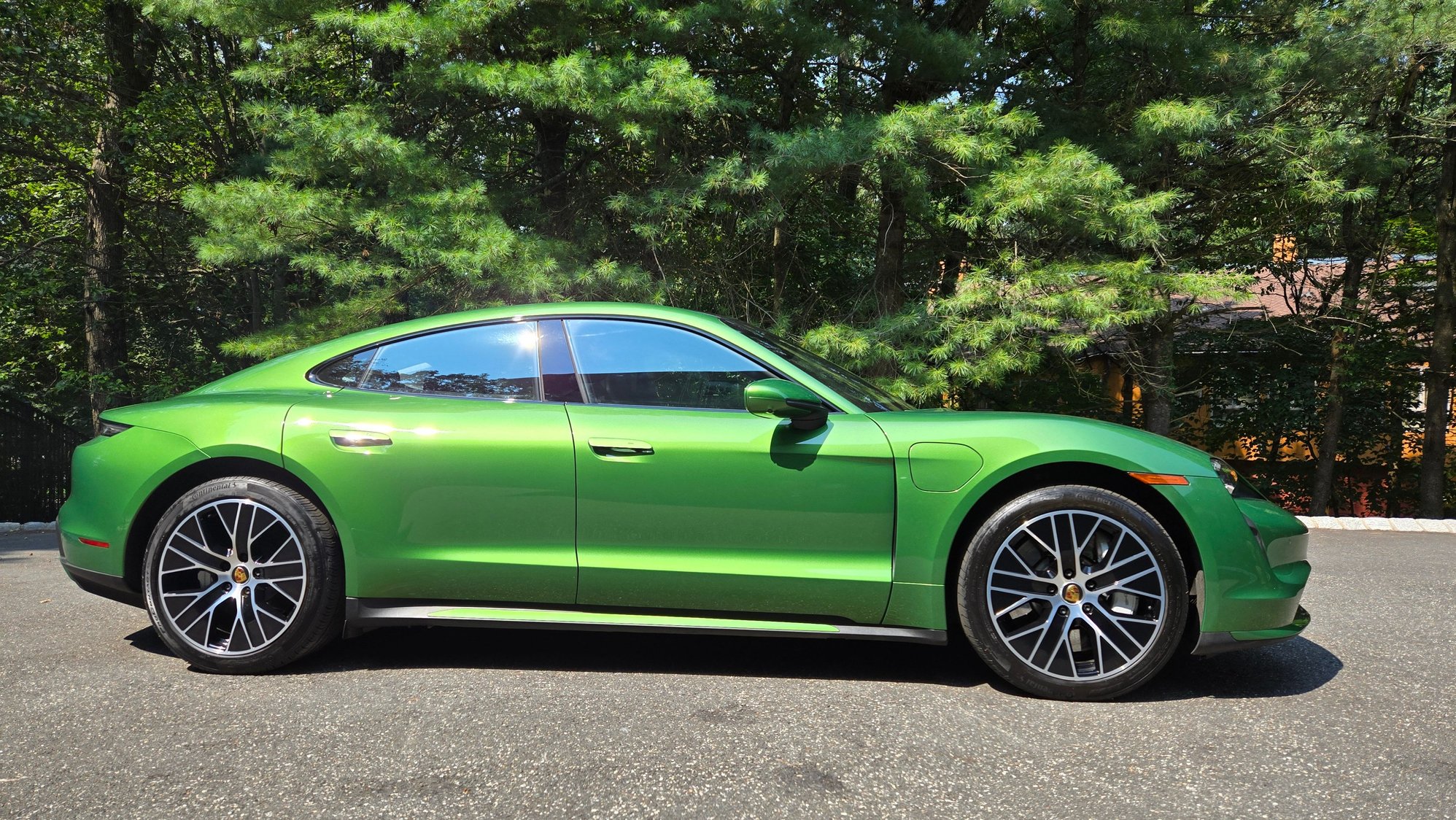 2021 Porsche Taycan - 2021 Taycan Turbo Mamba Green - Used - VIN WP0AC2Y11MSA63464 - 12,500 Miles - Other - AWD - Automatic - Sedan - Other - Franklin Lakes, NJ 07417, United States