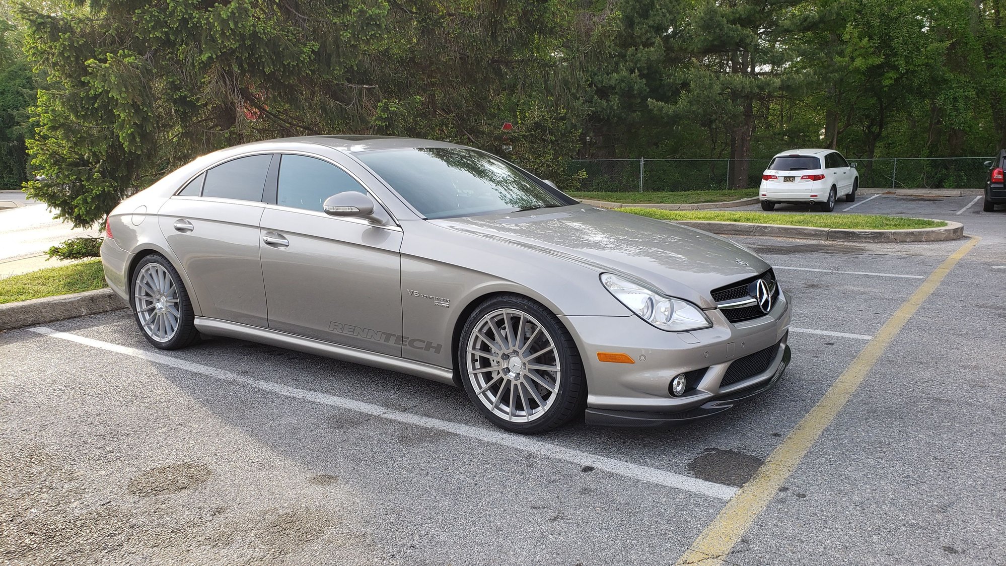 2006 Mercedes-Benz CLS55 AMG - 2006 CLS55 AMG with RENNtech goodies and other stuff - Used - VIN WDDDJ76X36A046913 - 88,000 Miles - Silver - Newark, DE 19702, United States