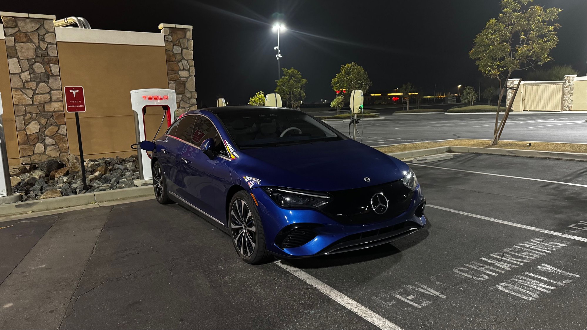 Supercharging with dedicated power