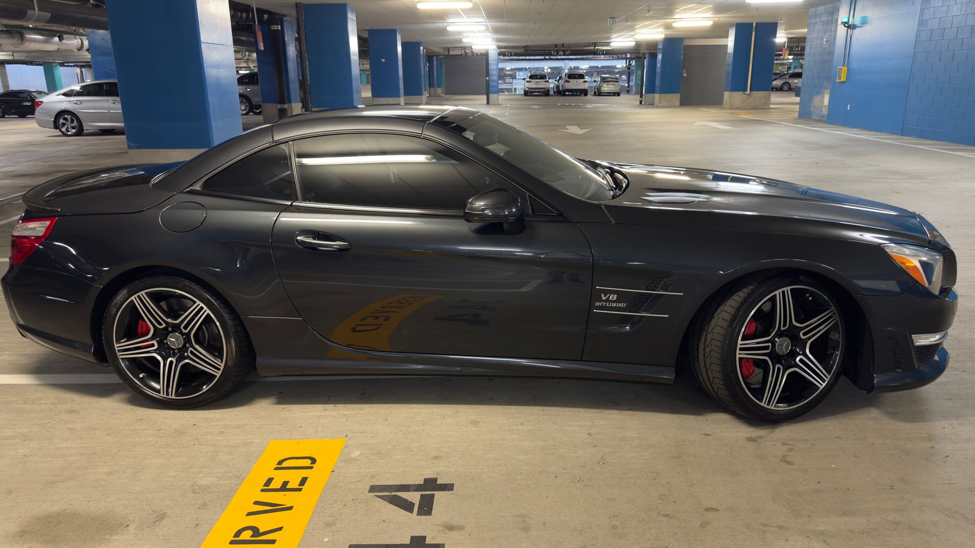 2013 Mercedes-Benz SL63 AMG - Mercedes SL63 w/ P30 Performance Package - MB Dealer maintained its whole life - Used - VIN WDDJK7EA1DF012742 - 94,400 Miles - 8 cyl - 2WD - Convertible - Black - Atlanta, GA 30363, United States