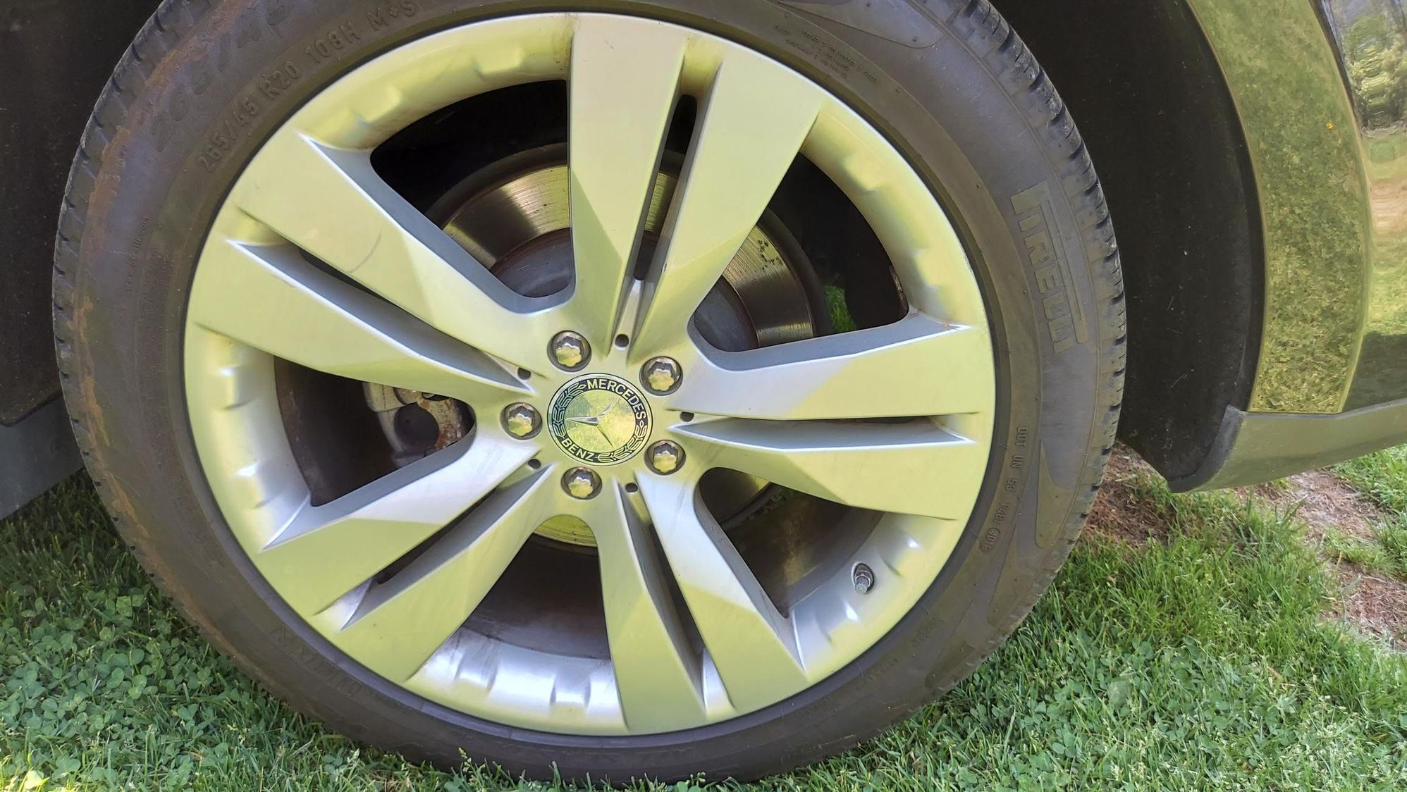 Wheels and Tires/Axles - Four nice 20 inch MB oem wheels and good Pirelli Scorpions 265/45-20 - Used - 2007 to 2012 Mercedes-Benz ML350 - Blakeslee, PA 18610, United States