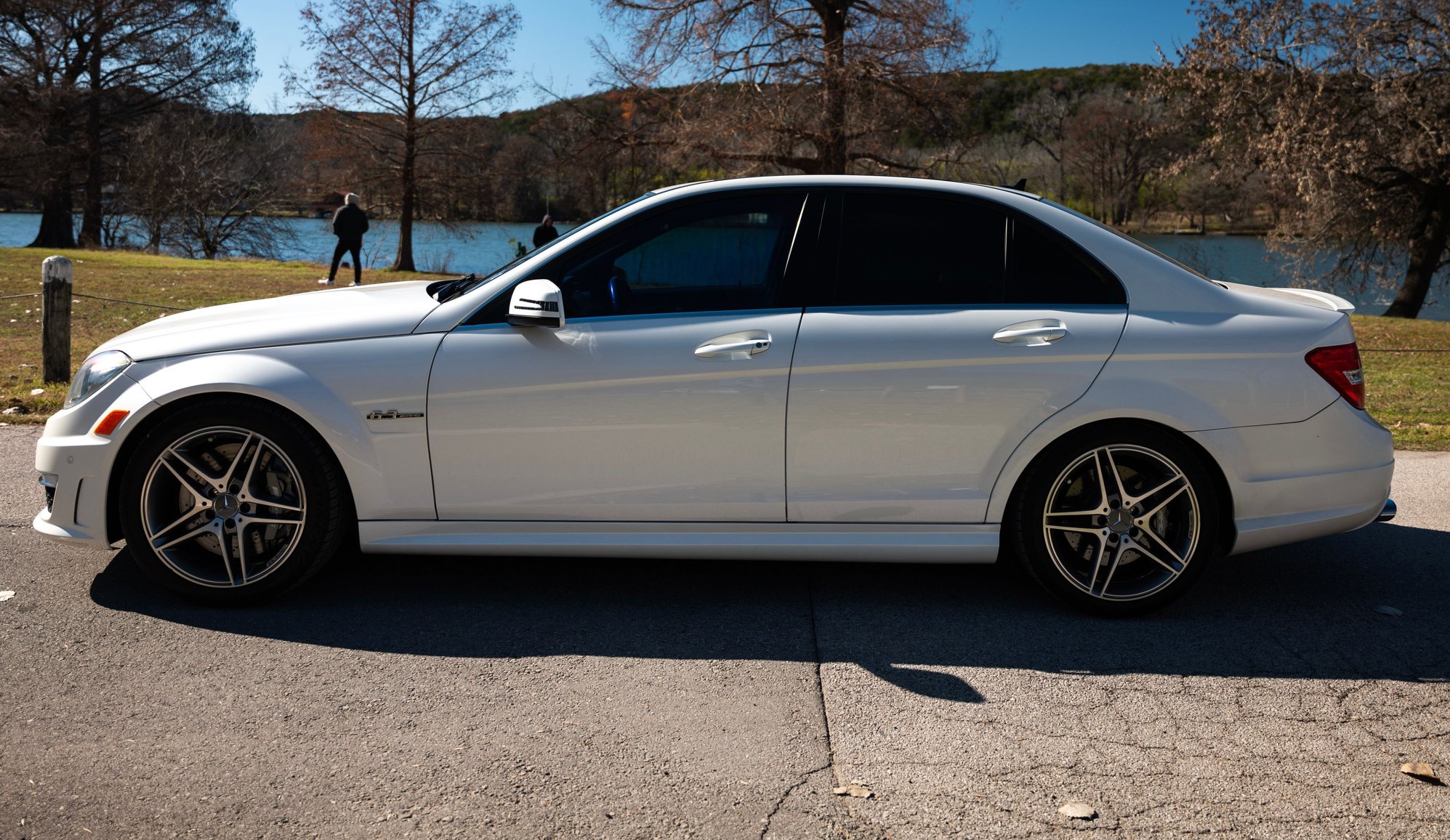 2012 Mercedes-Benz C63 AMG - 2012 C63 AMG - Used - VIN WDDGF7HB3CA687099 - 119,500 Miles - 8 cyl - 2WD - Automatic - Sedan - White - Austin, TX 78735, United States