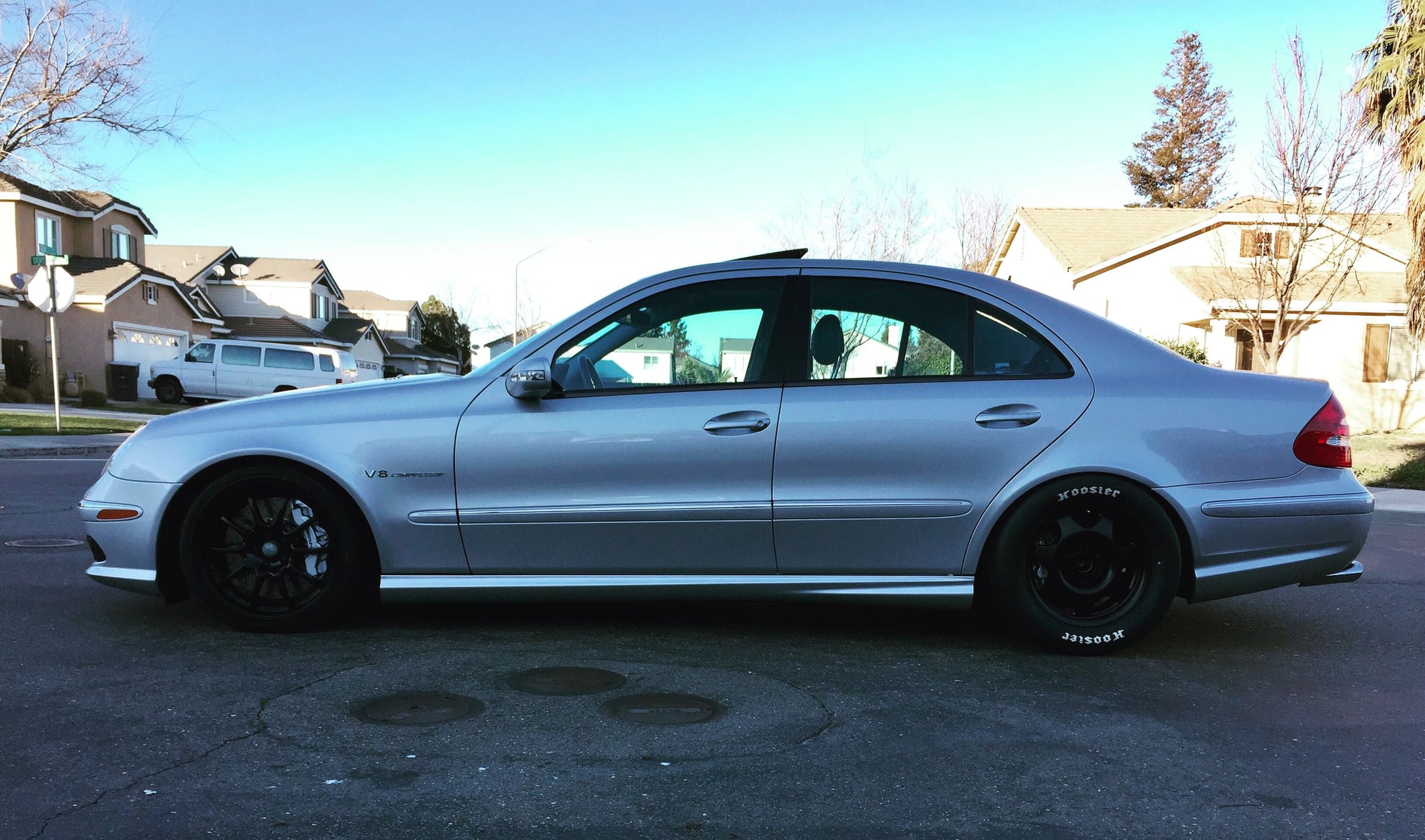 2004 Mercedes-Benz E55 AMG - 1 Owner 2004 E55 23K Miles - Used - VIN wdbuf76jx4a425023 - 23,916 Miles - 8 cyl - 2WD - Automatic - Sedan - Silver - Tracy, CA 95391, United States