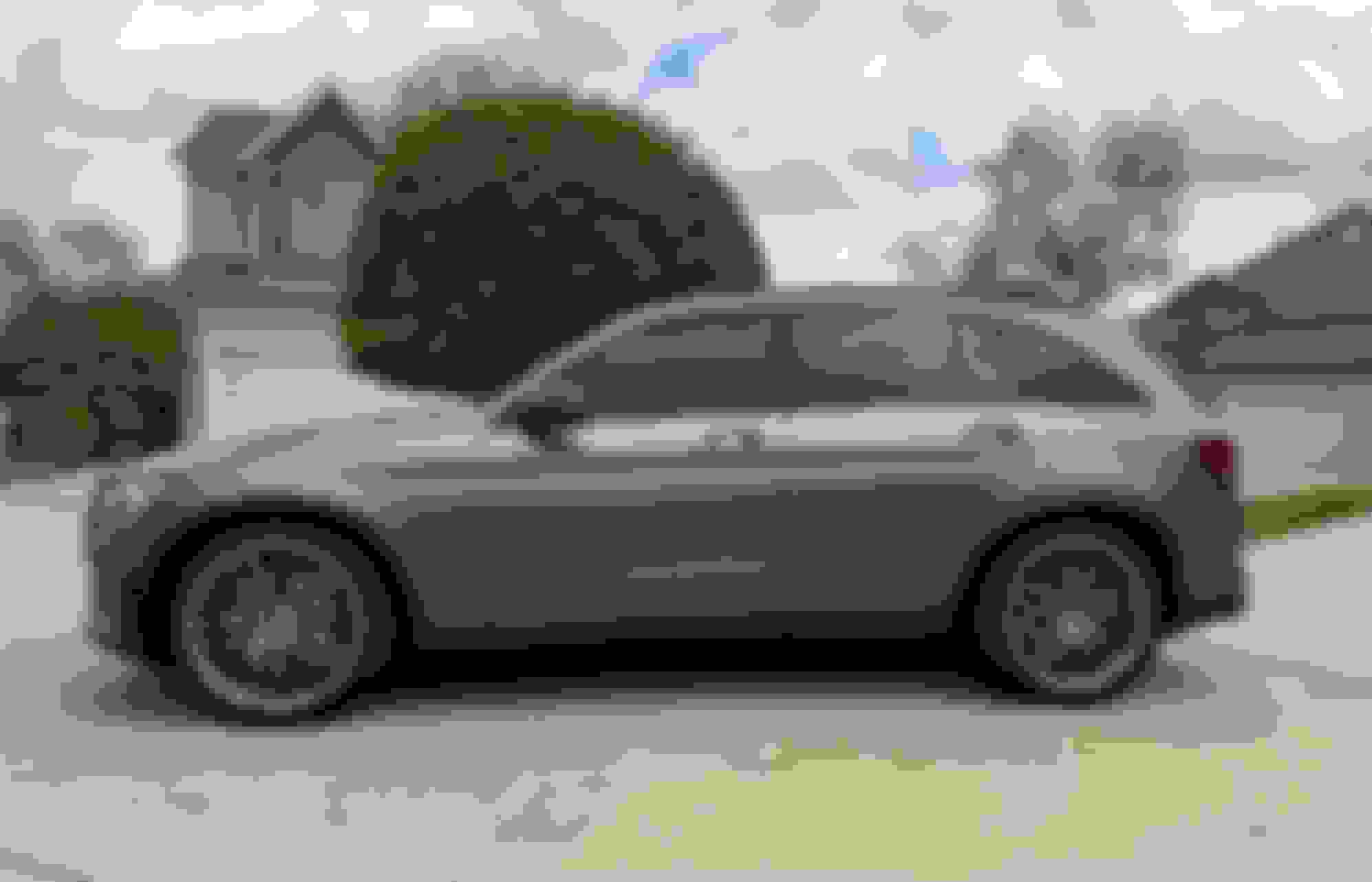 Installed RENNTech HSM! Love It! From stock height to this in less than 5min. Maybe some spacers next<img src=