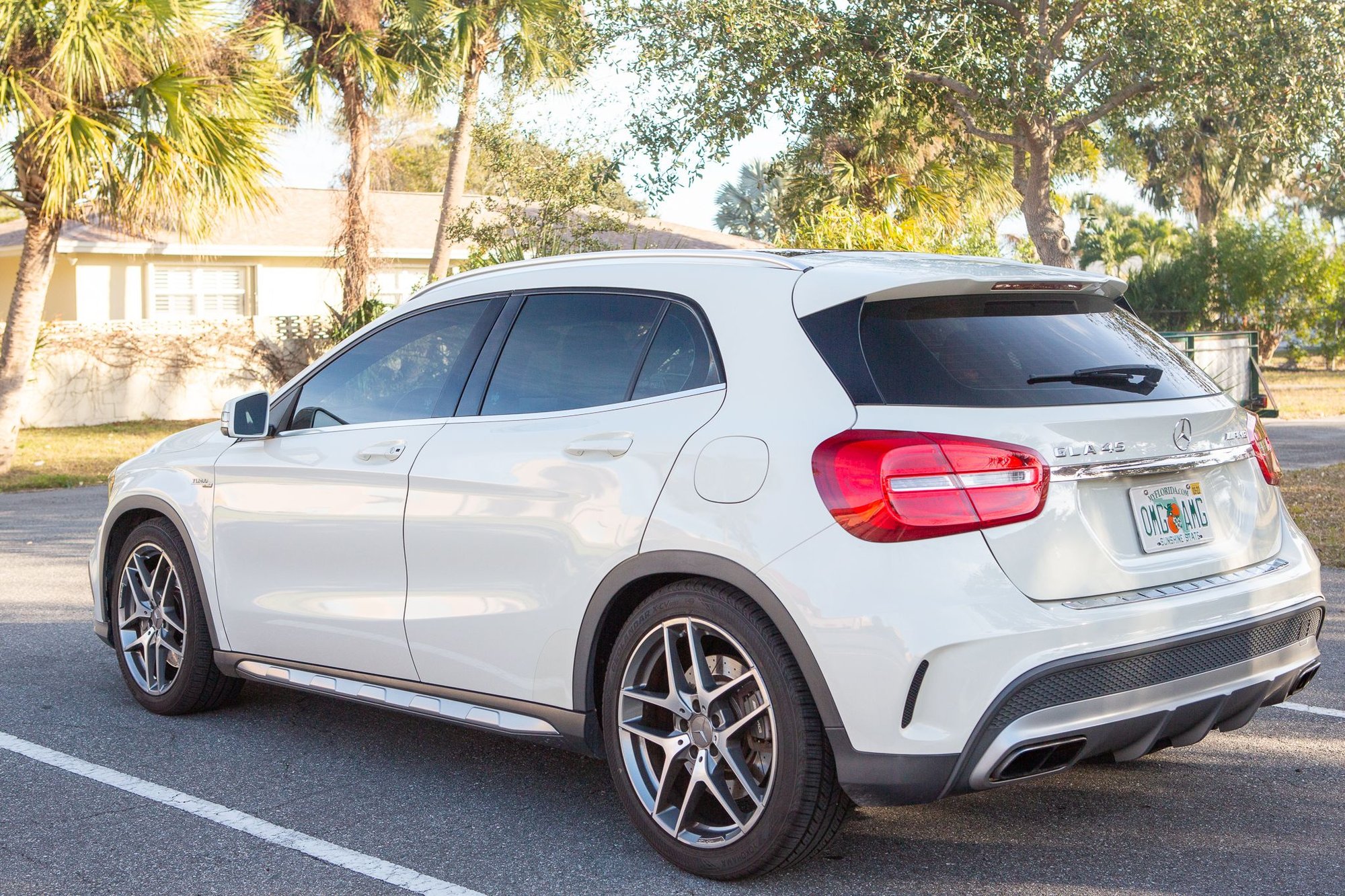 2015 Mercedes-Benz GLA45 AMG - 2015 GLA45 AMG - Used - VIN wddtg5cb4fj058396 - 4 cyl - AWD - Automatic - Hatchback - White - Melbourne, FL 32940, United States