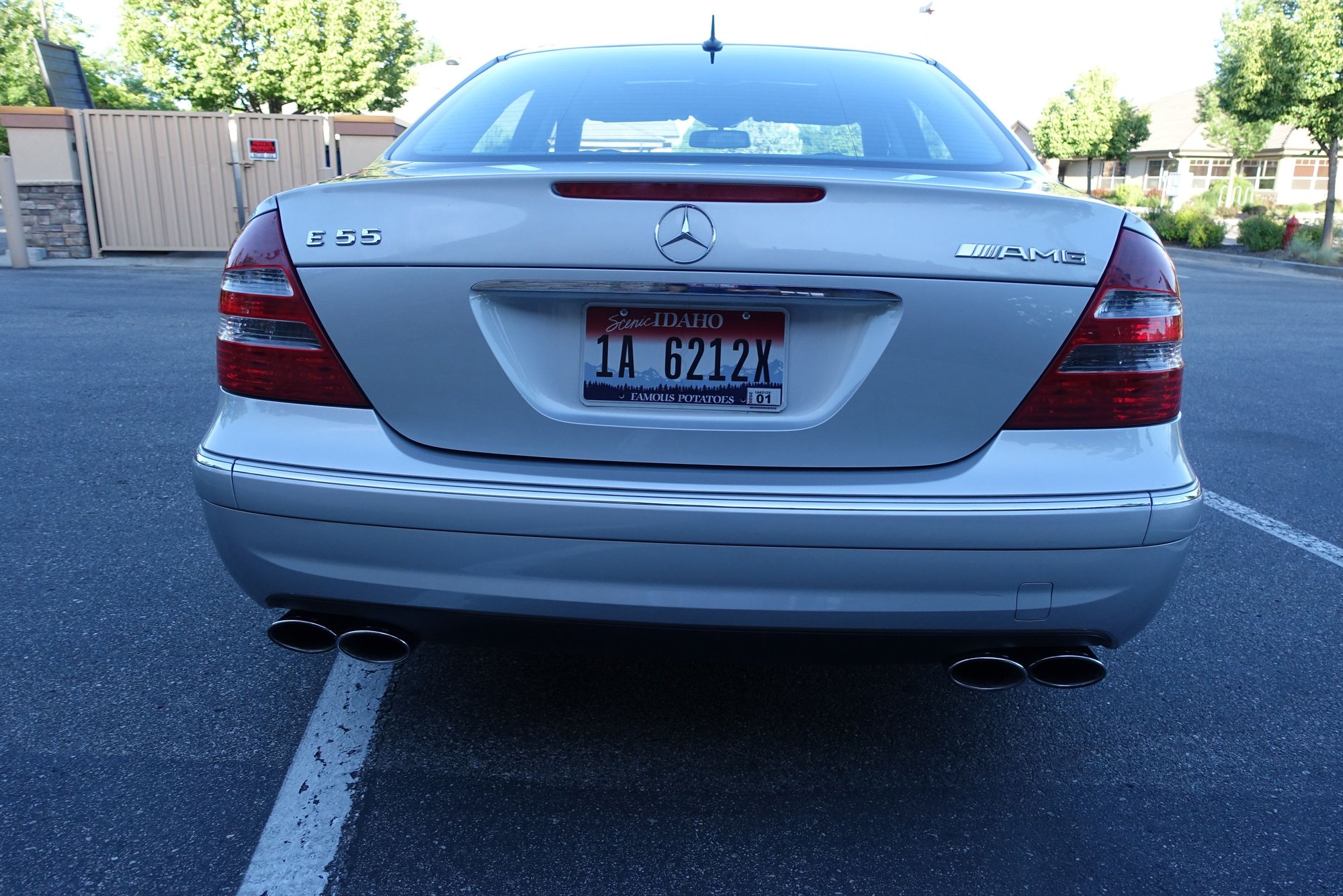 2003 Mercedes-Benz E55 AMG - 2003 E55 AMG 70k miles - Silver - 2nd owner Great shape - $14,000 - Used - VIN WDBUF76J73A308644 - 69,800 Miles - 8 cyl - 2WD - Automatic - Sedan - Silver - Boise, ID 83616, United States