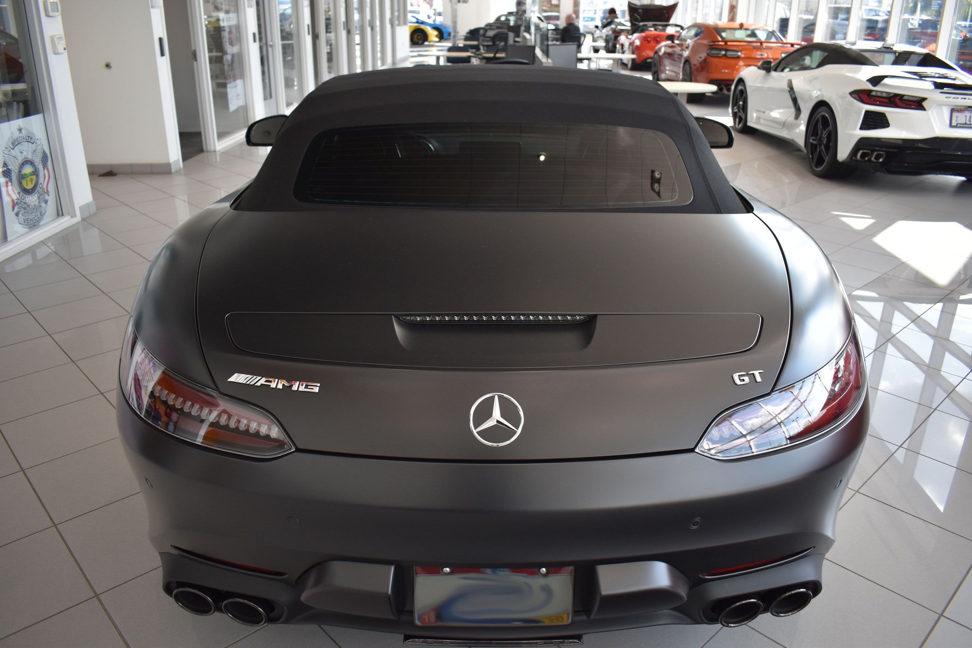 2021 Mercedes-Benz AMG GT - 2021 Mercedes AMG GT Stealth Edition - Used - VIN W1KYK8CA9MA042558 - 3,100 Miles - 8 cyl - Convertible - Black - Cleveland, OH 44101, United States