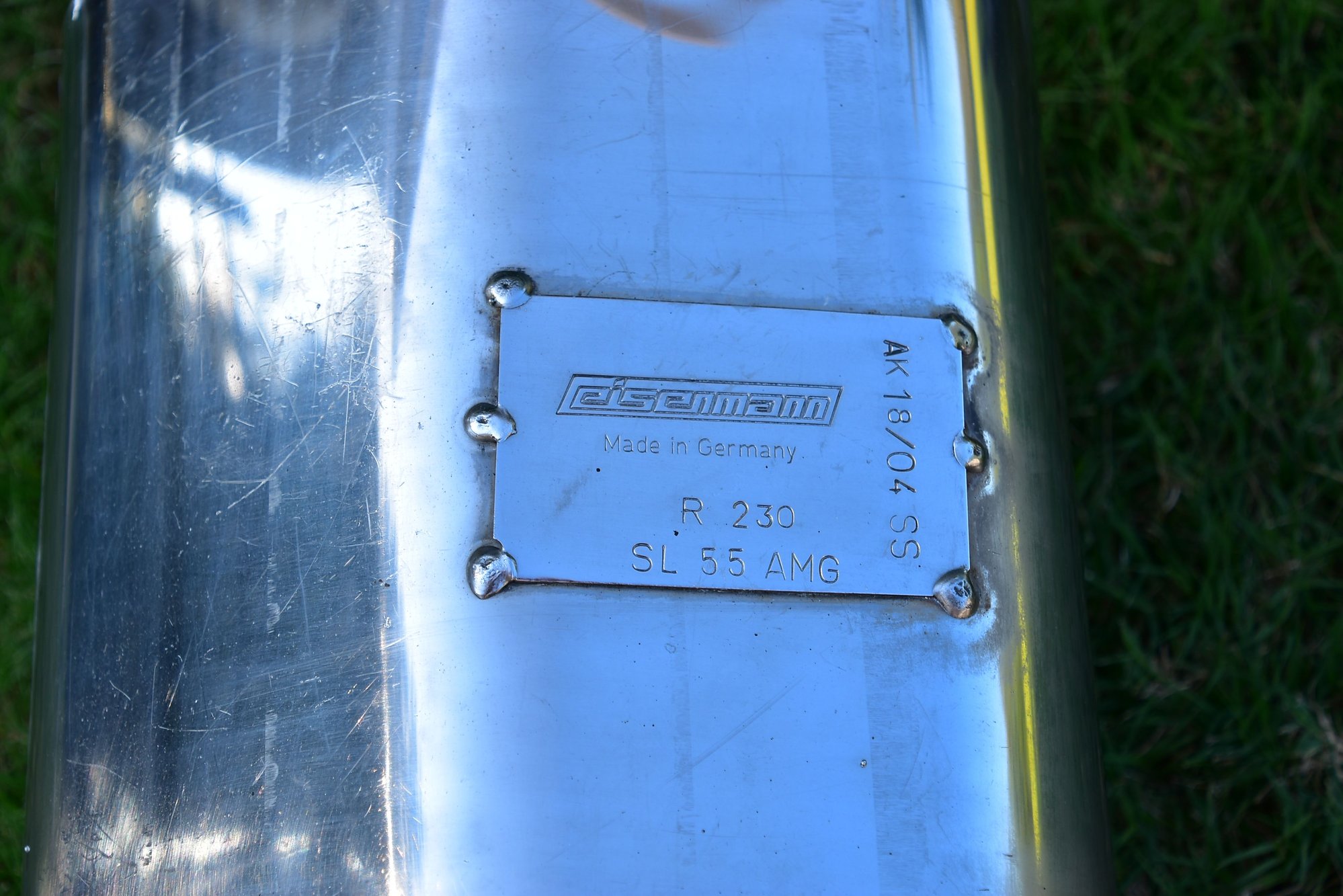 Engine - Exhaust - Eisenmann Exhaust for SL55 in Great Condition - Used - 2003 to 2008 Mercedes-Benz SL55 AMG - Buford, GA 30518, United States