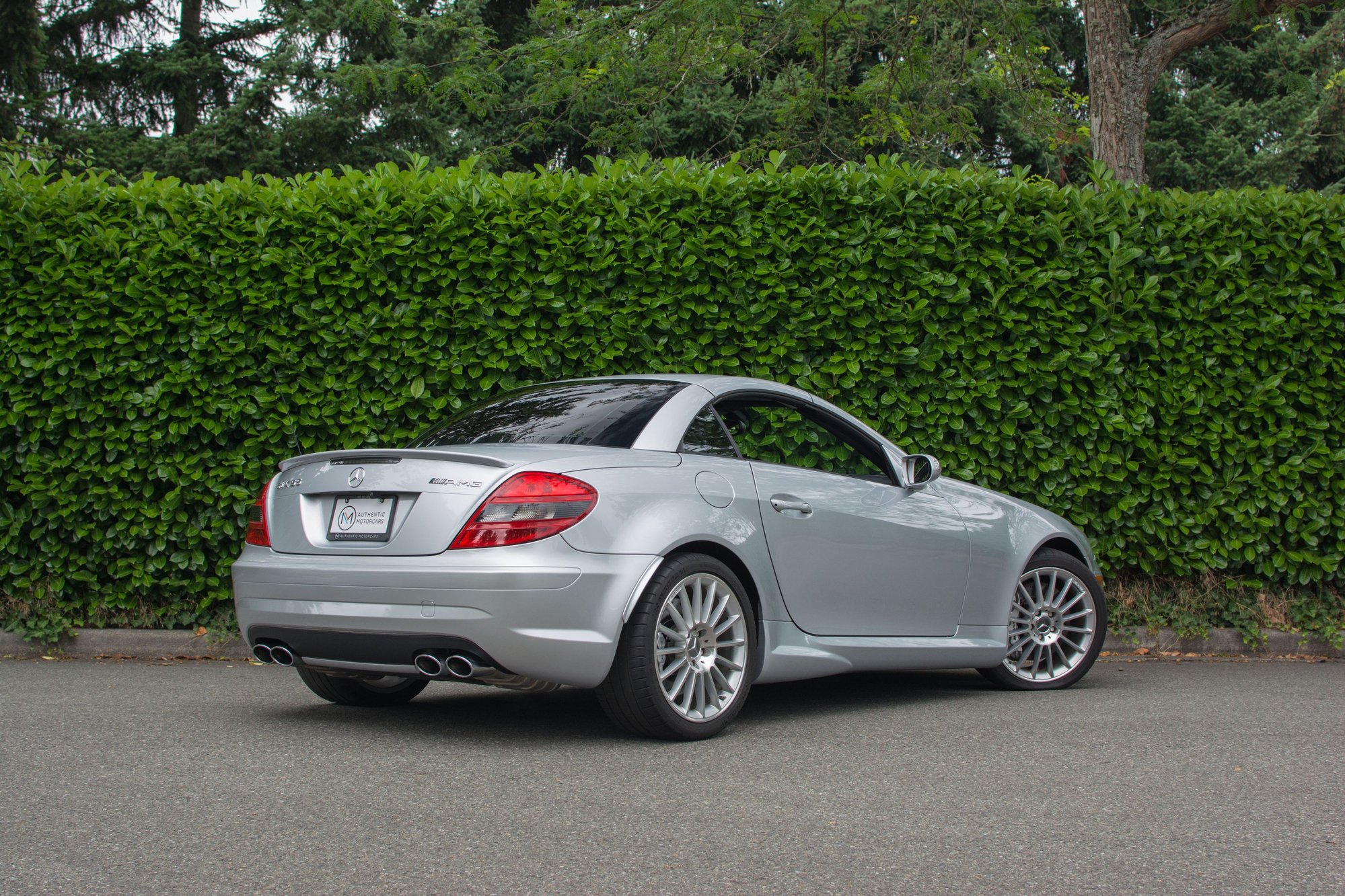 2005 Mercedes-Benz SLK55 AMG - FS: 2005 Mercedes SLK55 AMG - Used - VIN WDBWK73F25F054500 - 109,300 Miles - 8 cyl - 2WD - Automatic - Convertible - Silver - Redmond, WA 98052, United States