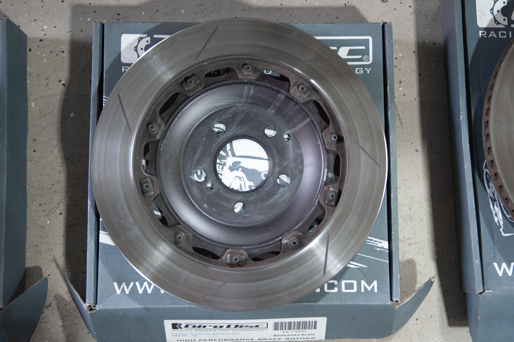 Brakes - Girodisc light weight performance Rotors A1-123 A2-148 for Mercedes-AMG GTC or GTR - Used - All Years  All Models - All Years  All Models - Saddle River, NJ 07458, United States