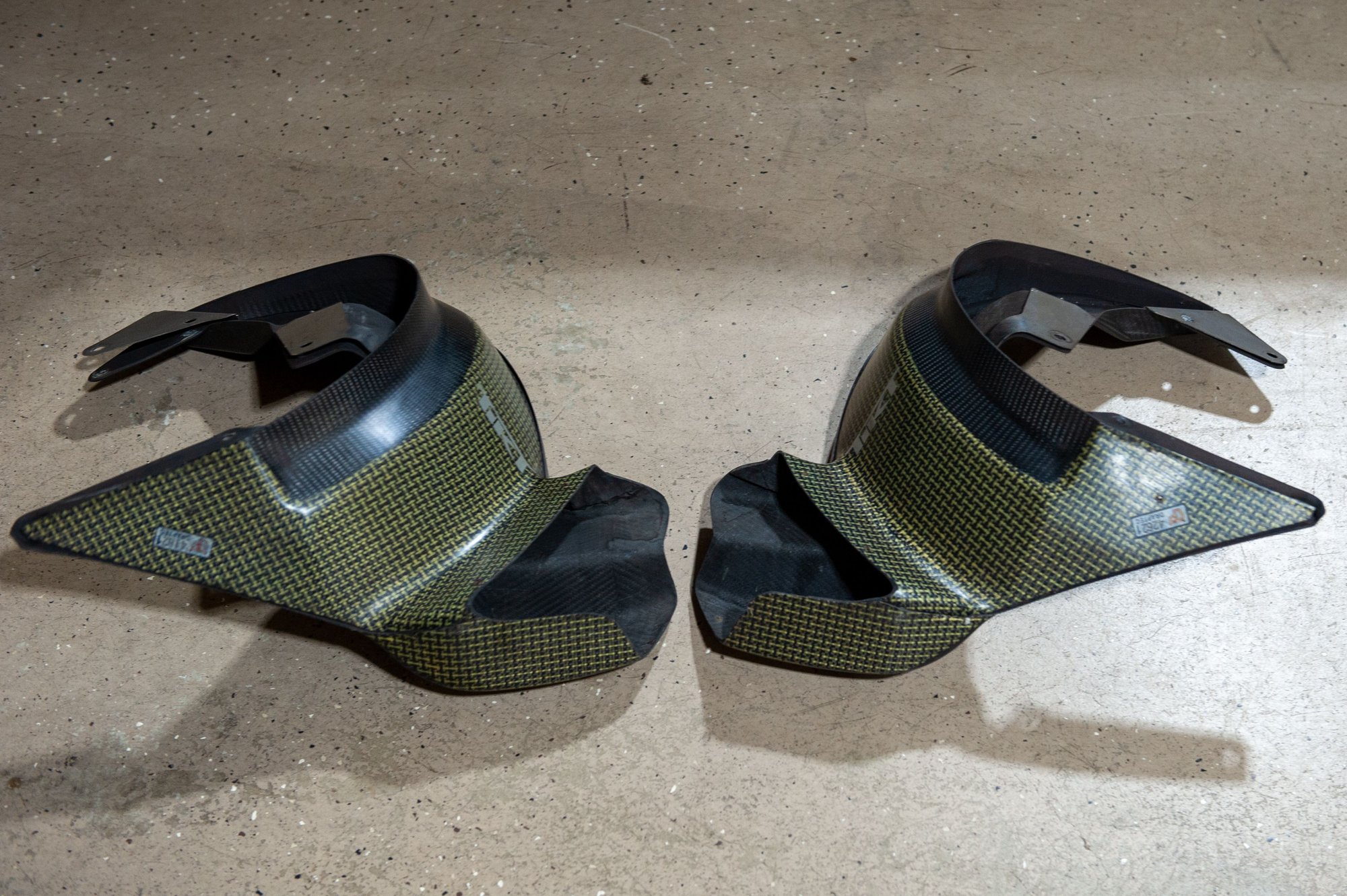 Brakes - TIKT - CARBON FIBER BRAKE COOLING Ducts– FRONT - FOR AMG GTR, GTC and GTS - Used - -1 to 2025  All Models - -1 to 2025  All Models - -1 to 2025  All Models - Saddle River, NJ 07458, United States