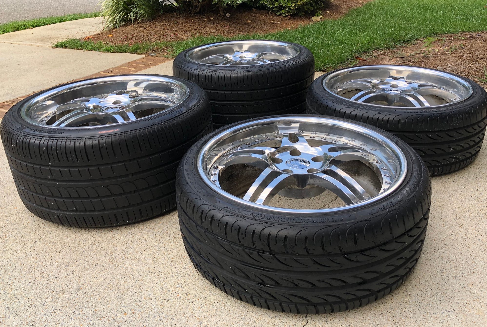 Wheels and Tires/Axles - iForged Classic 3-Piece Wheels 19x8.5/11" with Pirelli Tires - Used - All Years Mercedes-Benz All Models - Peachtree Corners, GA 30092, United States