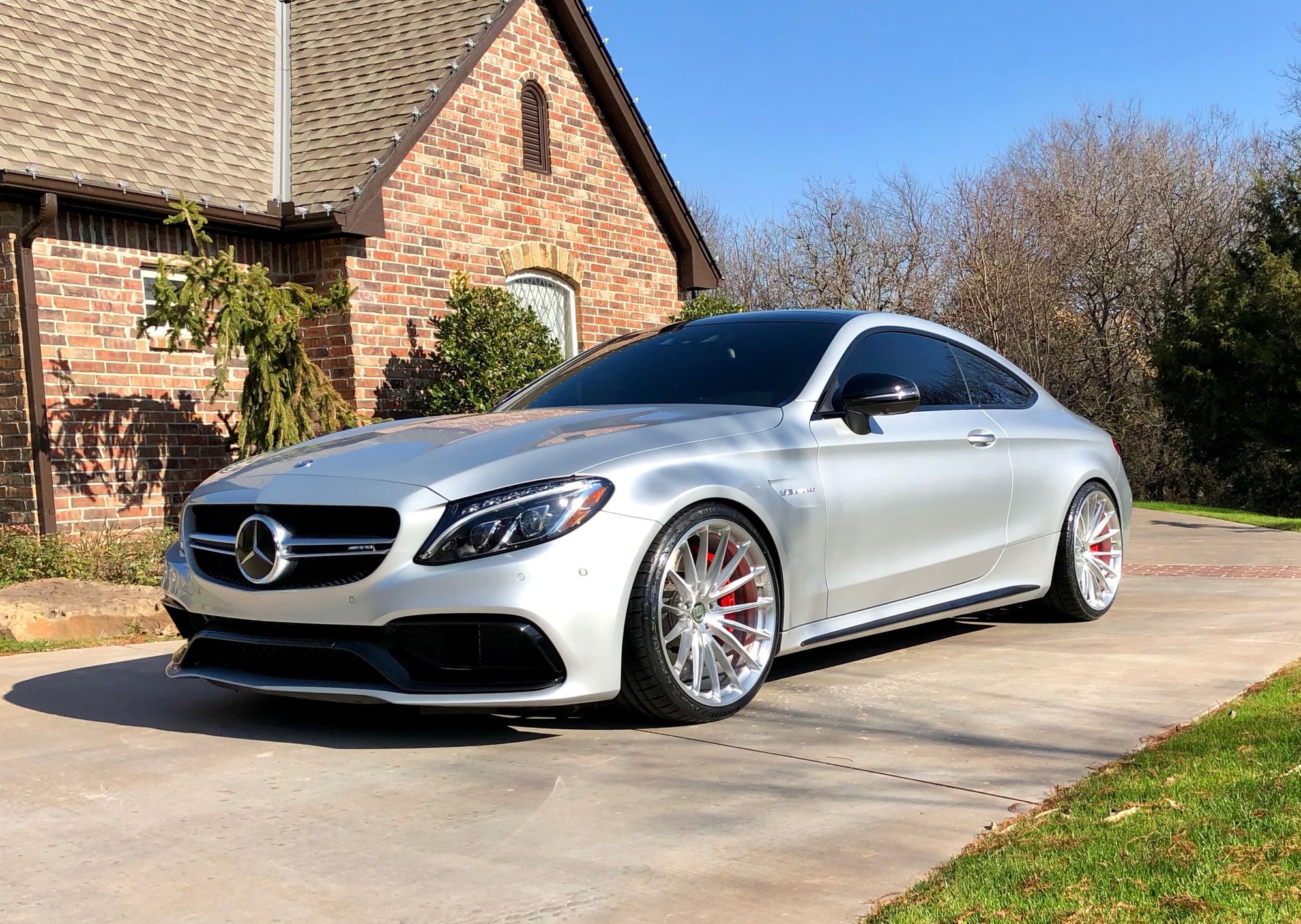Wheels and Tires/Axles - HRE P103's for W205 C63(s) Coupe - Brushed Clear w/Tires/TPMS - Used - 2016 to 2018 Mercedes-Benz C63 AMG S - Edmond, OK 73034, United States