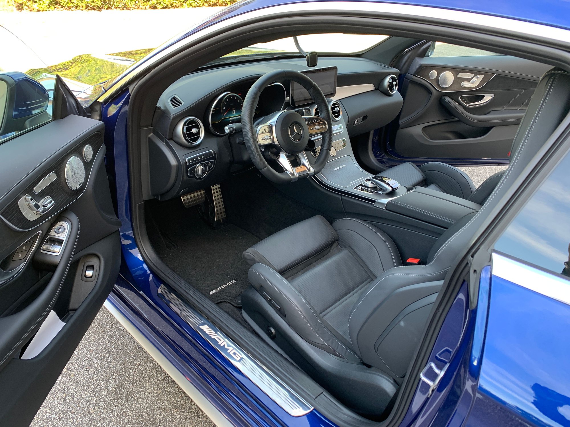 2019 Mercedes-Benz C63 AMG S - 2019 AMG C63S 2-Door Coupe ~~Save Over $15K~~No Accidents 4,092 Miles ~~~MSRP $88,585 - Used - VIN WDDWJ8HB0KF837316 - 4,092 Miles - 8 cyl - 2WD - Automatic - Coupe - Blue - Stuart, FL 34997, United States