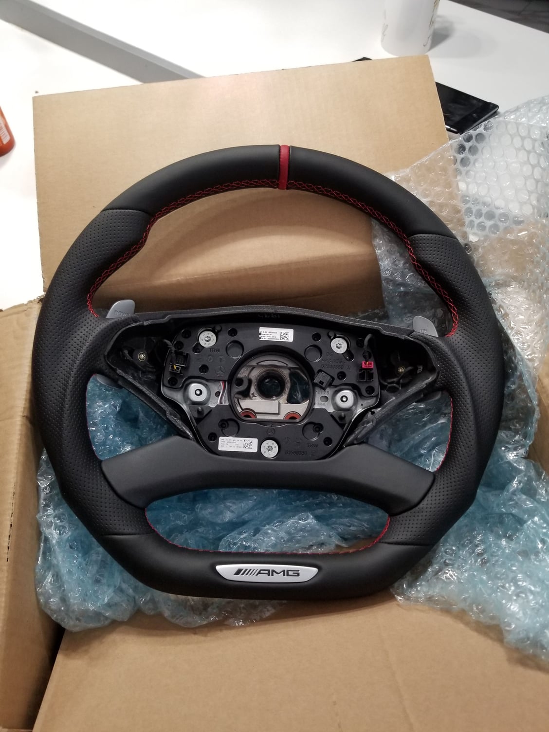 Steering/Suspension - --Mercedes w221 flat bottom steering wheel-- - New - 2008 to 2013 Mercedes-Benz S550 - Clearwater, FL 33759, United States