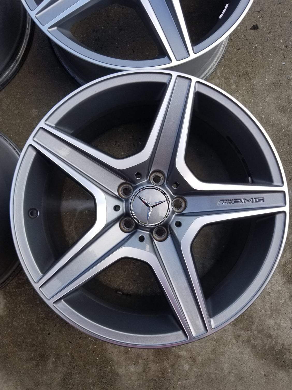 Wheels and Tires/Axles - W204 C63 Factory Wheels - Used - 2008 to 2014 Mercedes-Benz C63 AMG - Charlotte, NC 28078, United States