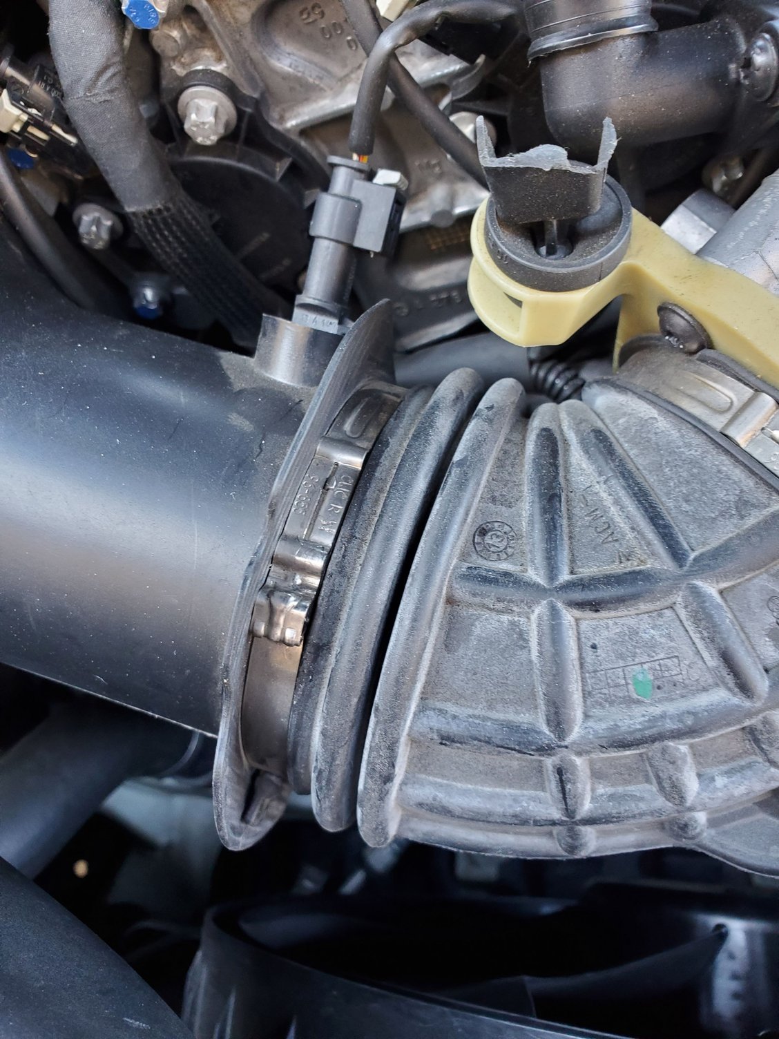 Coolant leaking at air hose intake manifolds Forums