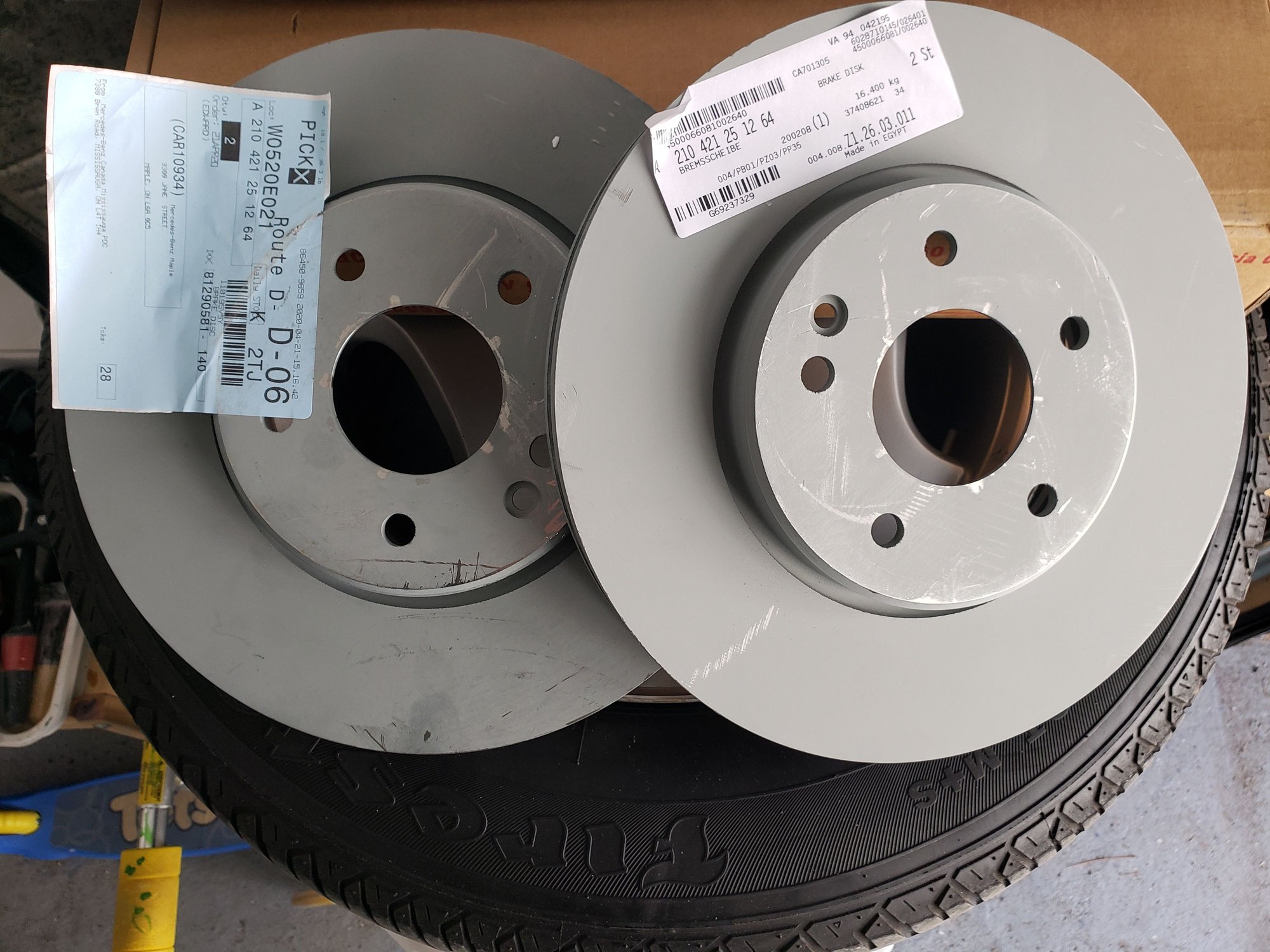 Brake rotor size Forums