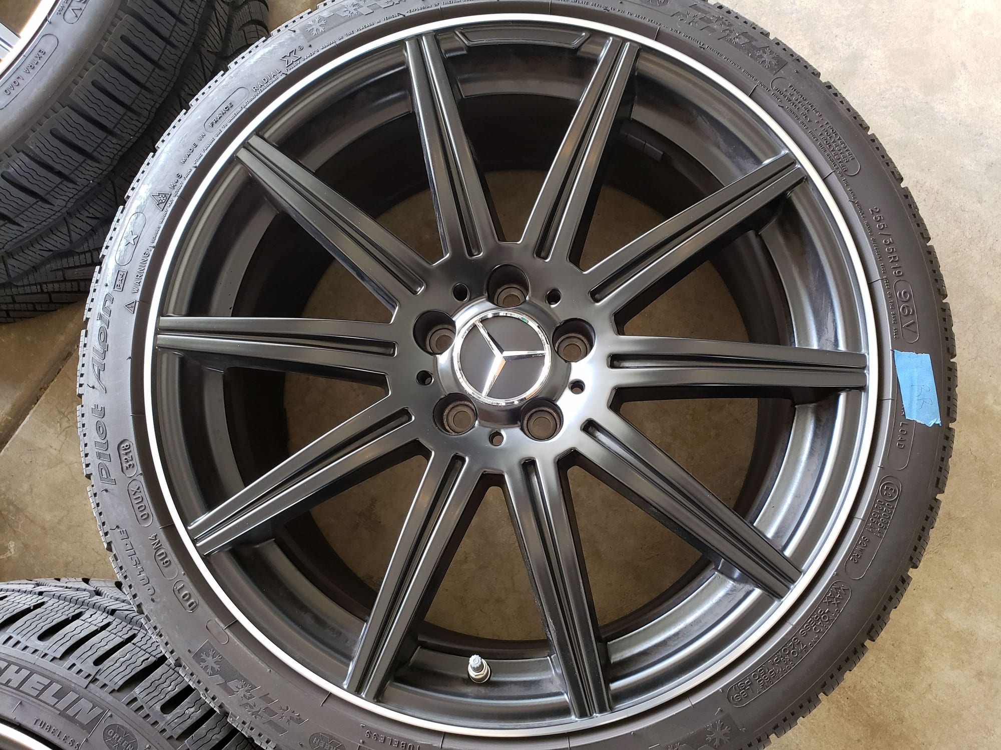 Wheels and Tires/Axles - W212 Michelin Alpin PA4 with replica wheels 19x8.5 *Pick up only* - Used - 2014 to 2016 Mercedes-Benz E63 AMG S - Chicago, IL 60074, United States