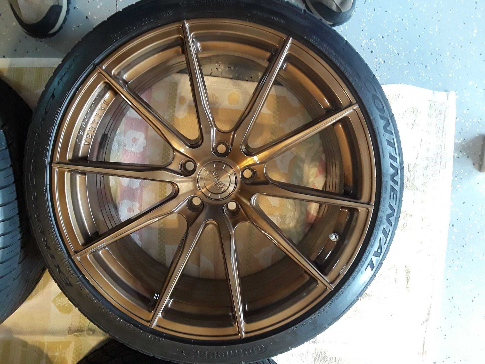 Wheels and Tires/Axles - 19" Vertini Wheels RFS1.1 (staggered set), balanced with tires, TPMS installed - Used - 2009 to 2016 Mercedes-Benz E350 - Millville, DE 19967, United States