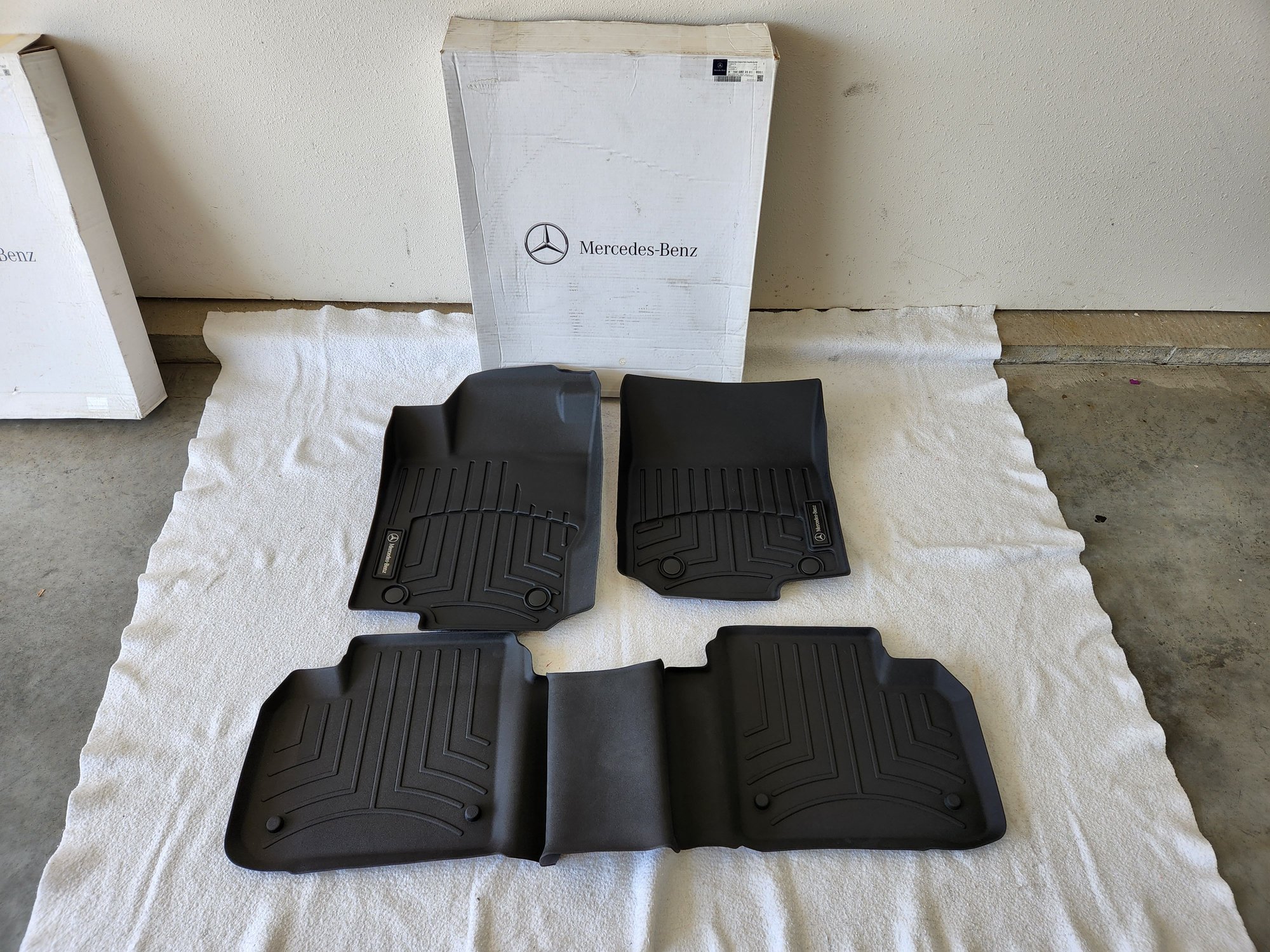 OEM Mercedes all weather mats made by Weathertec 20122019 CL/GLE/GLS
