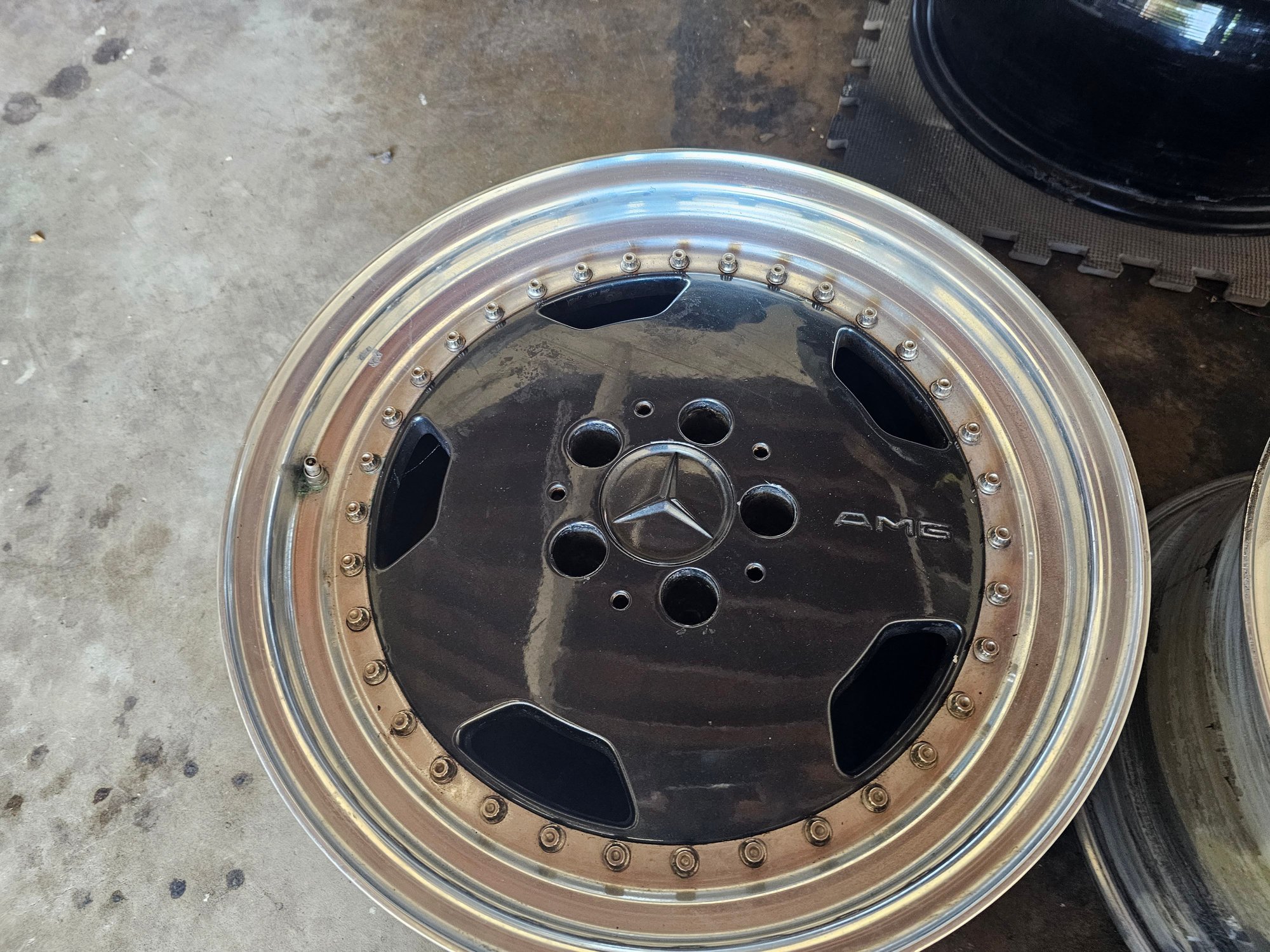 Wheels and Tires/Axles - AMG OZ 3 PIECE 17 W126 W124 R129 RIMS SET ET17 - Used - 0  All Models - Long Beach, CA 90803, United States