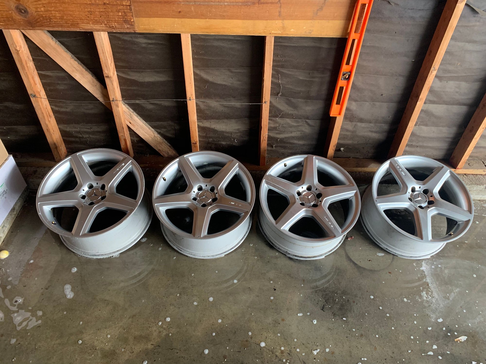 Wheels and Tires/Axles - 2006 cls55 amg stock rims - Used - Bonsall, CA 92003, United States