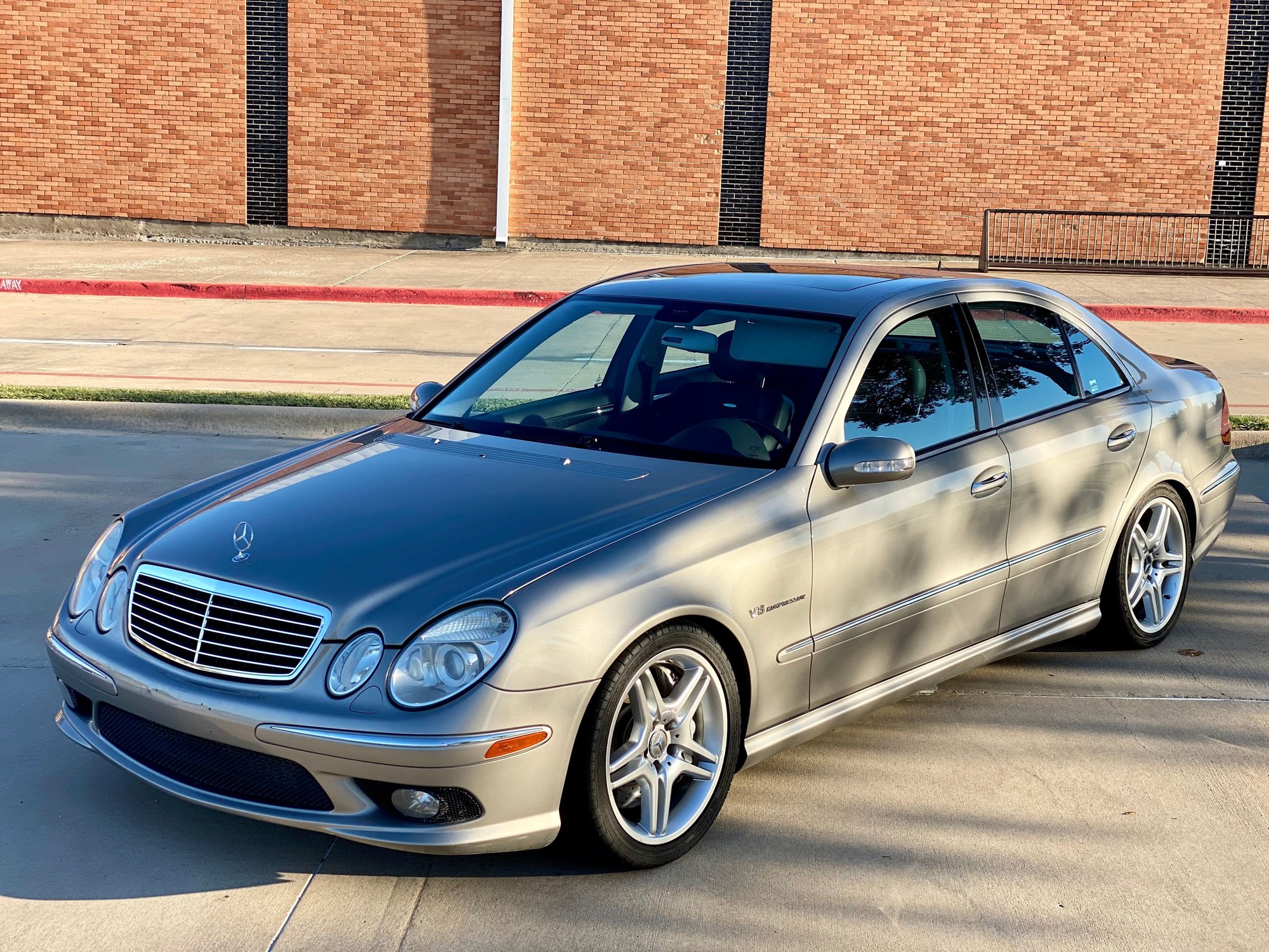 2003 Mercedes-Benz E55 AMG - 2003 E55 AMG Cubanite/Merlot *IMMACULATE WITH SERVICE RECORDS* - Used - VIN WDBUF76J83A265416 - 122,890 Miles - 8 cyl - 2WD - Automatic - Sedan - Beige - Keller, TX 76248, United States