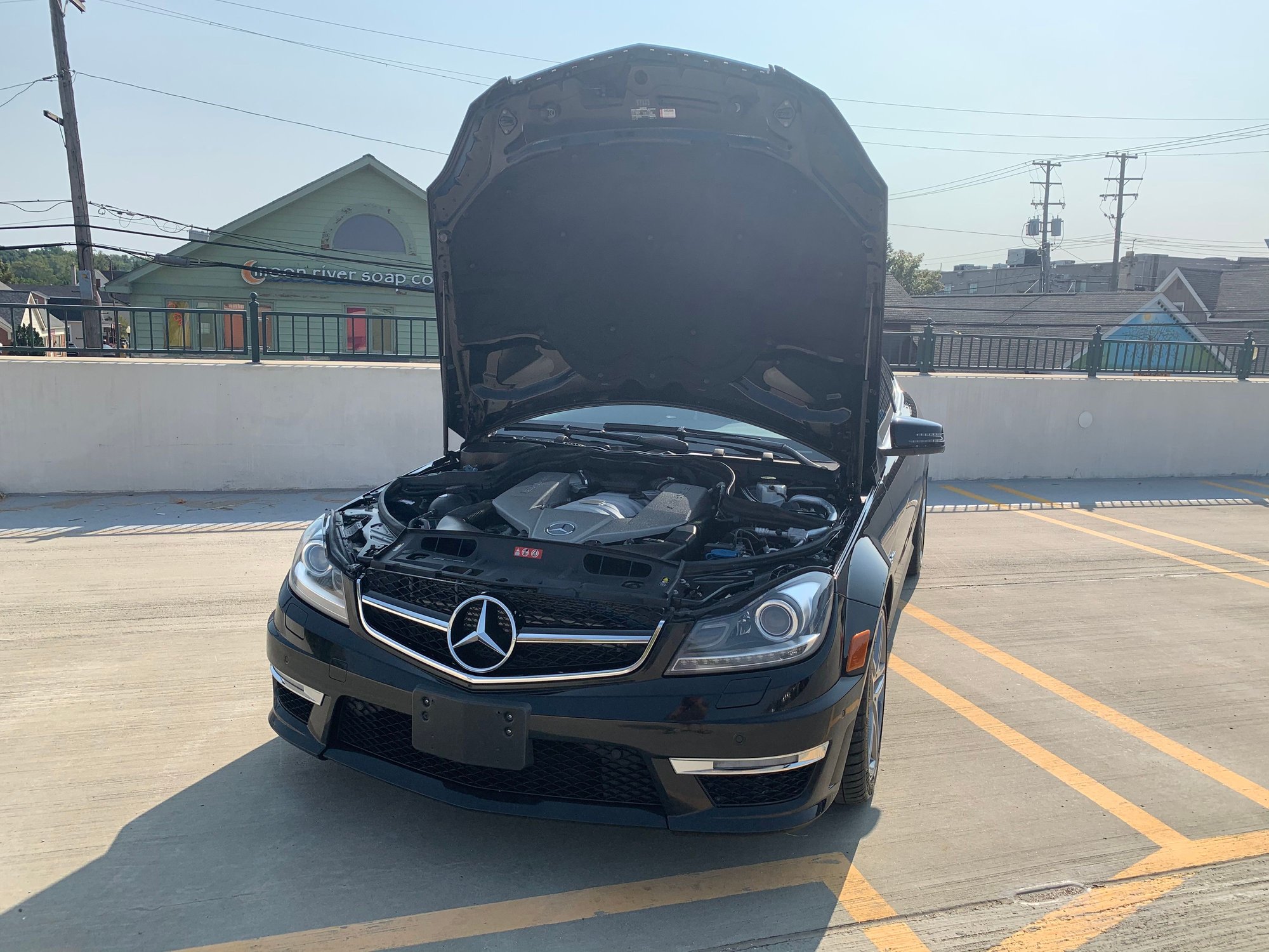 2012 Mercedes-Benz C63 AMG - 2012 Mercedes-Benz C-Class C AMG 63 Coupe - Used - VIN WDDGJ7HB4CF823448 - 54,000 Miles - 8 cyl - 2WD - Automatic - Coupe - Black - Rochester Hills, MI 48307, United States