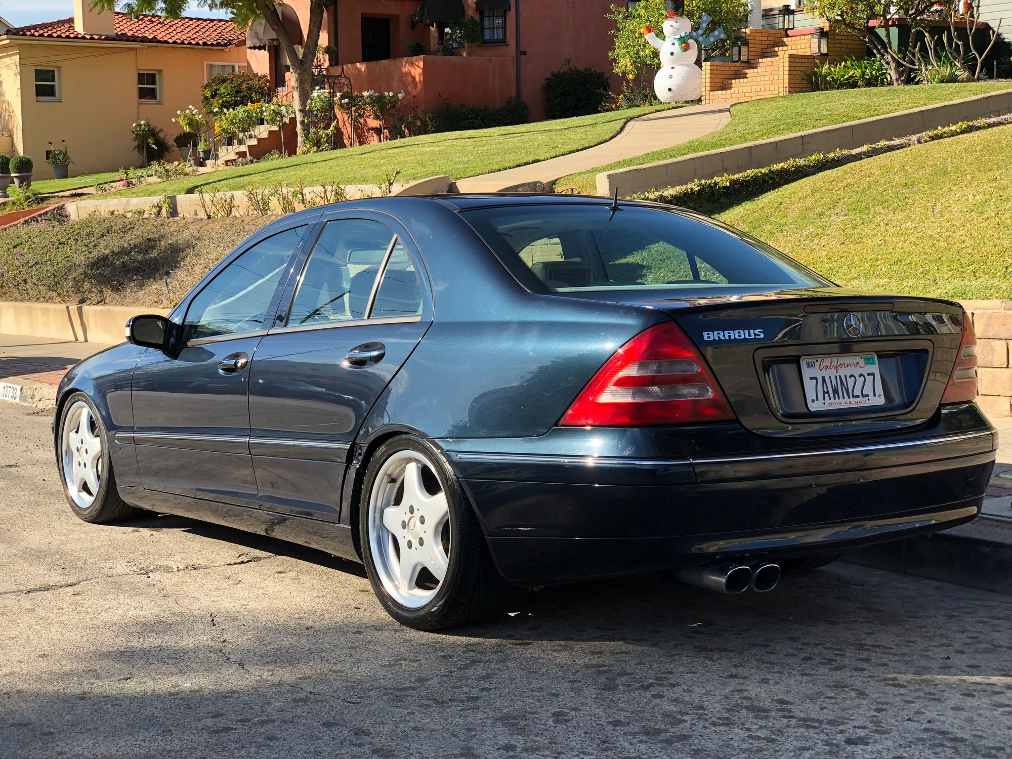 2003 Mercedes-Benz C240 - Mercedes C240 runs needs love perfect for mechanics Brabus parts also AMG big brakes - Used - VIN 12345678901234567 - 164 Miles - 6 cyl - 2WD - Automatic - Sedan - Blue - Whittier, CA 90602, United States