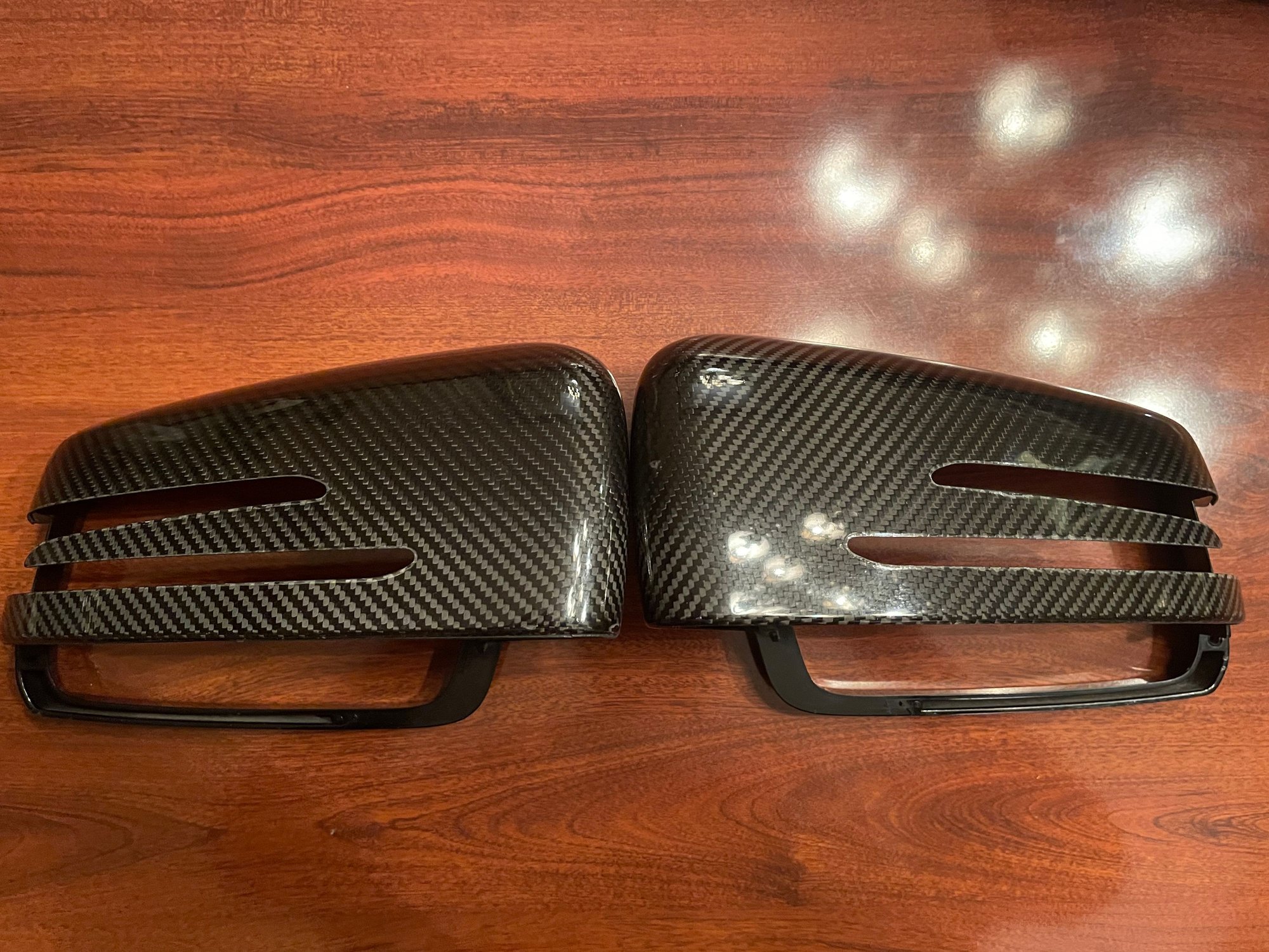 Exterior Body Parts - W212 OEM Carbon Fiber Side Mirror Covers - Used - 2011 to 2013 Mercedes-Benz E63 AMG - Cincinnati, OH 45040, United States