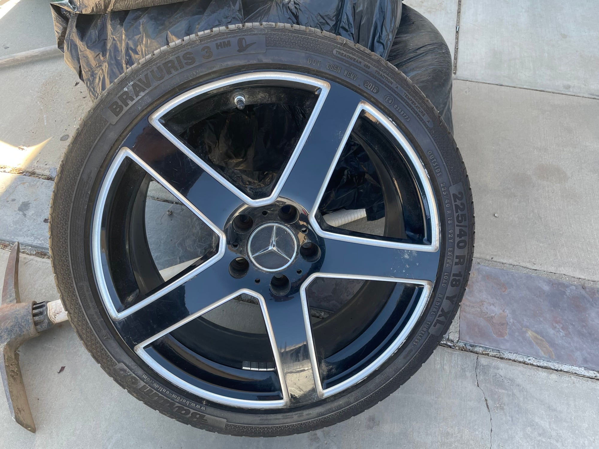 Wheels and Tires/Axles - W204 wheels, tires and TPMS - Used - 2008 to 2013 Mercedes-Benz C300 - Los Angeles, CA 90301, United States