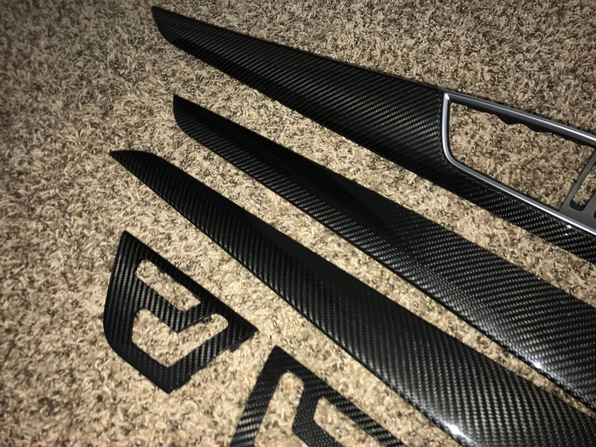 Interior/Upholstery - C63 Coupe Carbon Fiber Trim - Used - 2012 to 2015 Mercedes-Benz C63 AMG - Palm Springs, CA 92240, United States