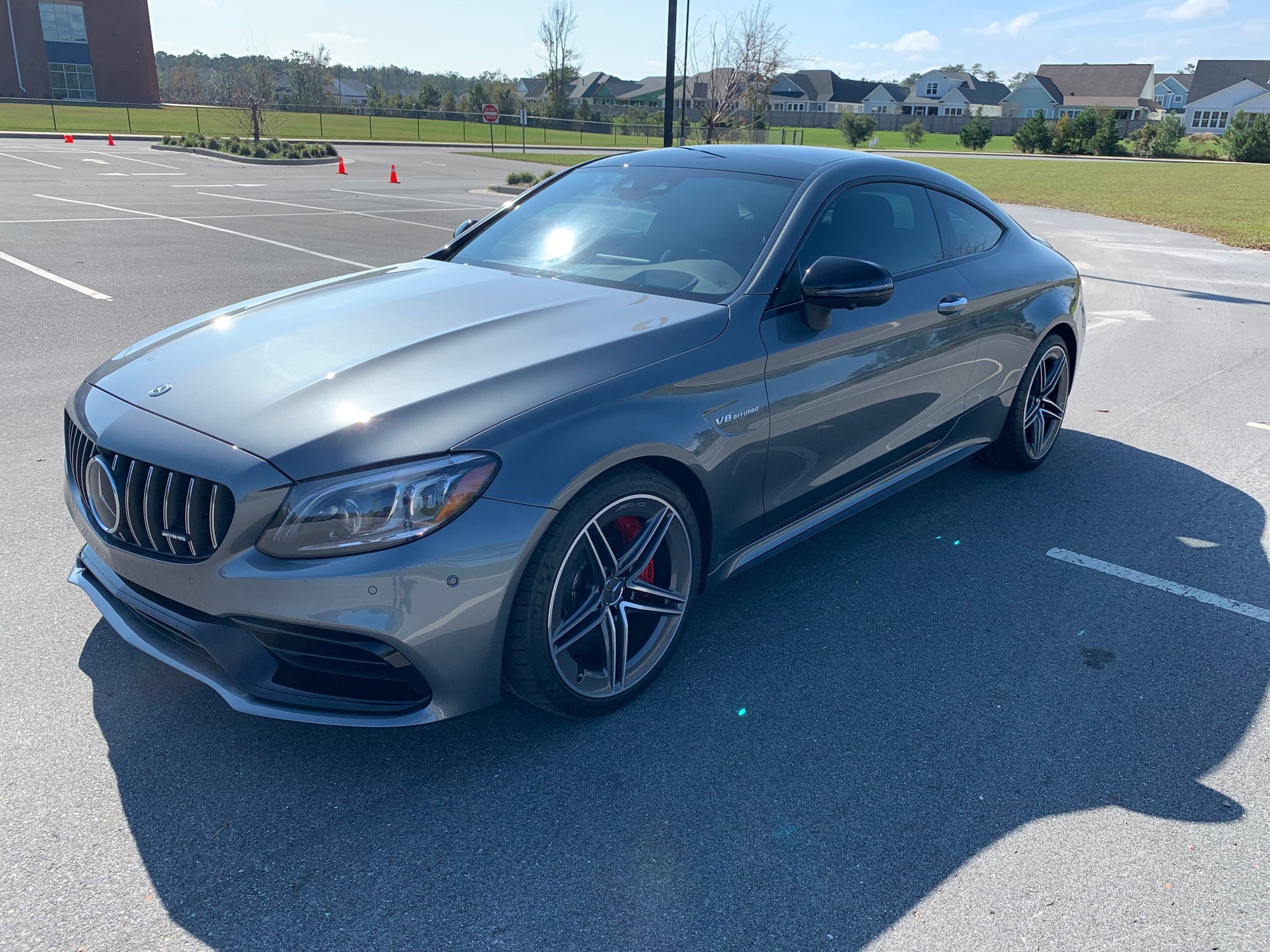 2019 Mercedes-Benz C63 AMG S - 2019 AMG C63S Coupe -pristine condition - Used - VIN WDDWZJ8HB8KF83967 - 2,300 Miles - 8 cyl - 2WD - Automatic - Coupe - Gray - Wilmington, NC 28411, United States