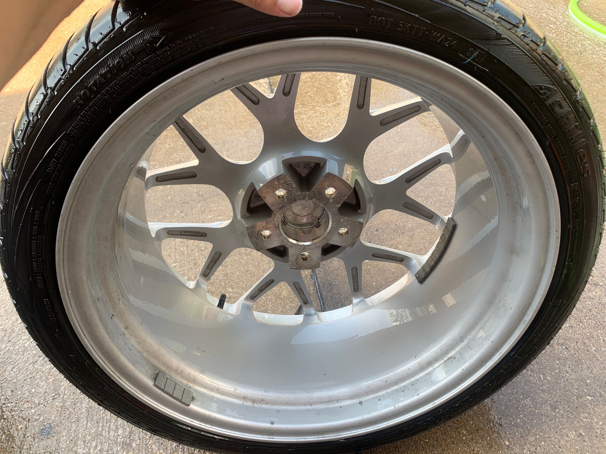 Wheels and Tires/Axles - Avant Garde M590 19x9.5 18x8.5 w tires custom offset for w211 - Used - 2003 to 2006 Mercedes-Benz E55 AMG - Dallas, TX 75024, United States