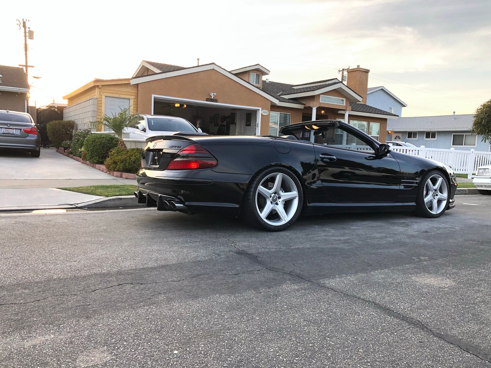 2003 Mercedes-Benz SL55 AMG - Feeler: Sl55 AMG - Used - VIN WDBSK74FX3F035123 - 115,000 Miles - 8 cyl - 2WD - Automatic - Convertible - Black - Cypress, CA 90630, United States