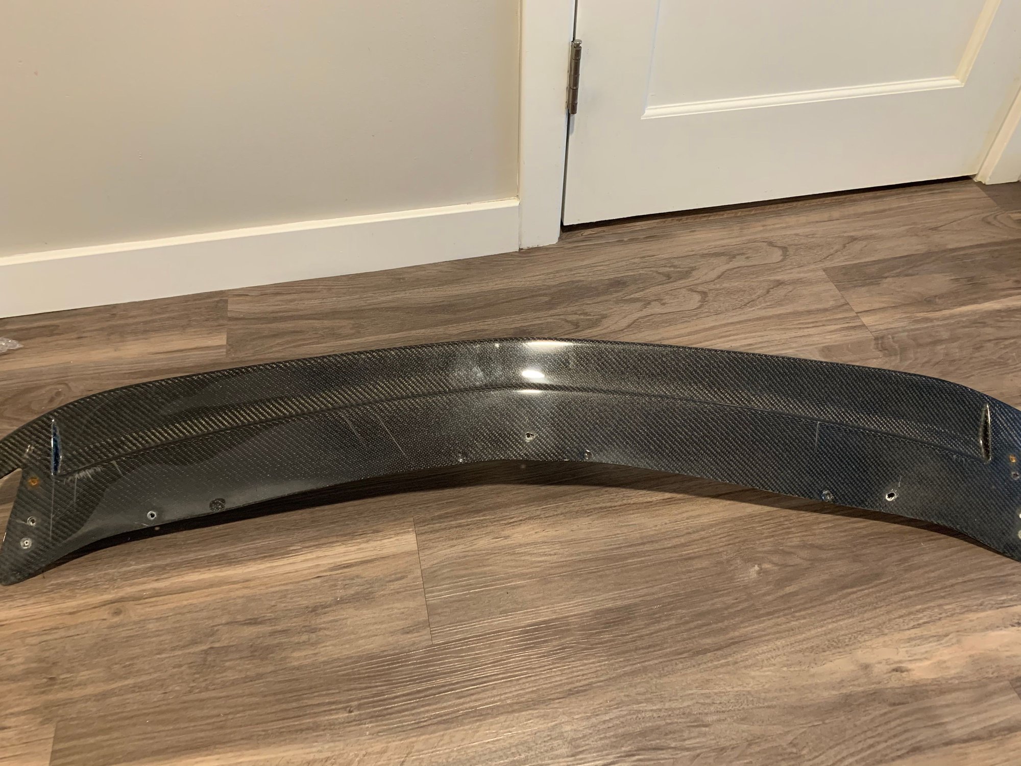 Exterior Body Parts - AMG Style Carbon Fiber Front Spoiler & Side spoilers for all 17-19 Mercedes Benz CLA - Used - 2017 to 2019 Mercedes-Benz CLA250 - Brookline, MA 02445, United States