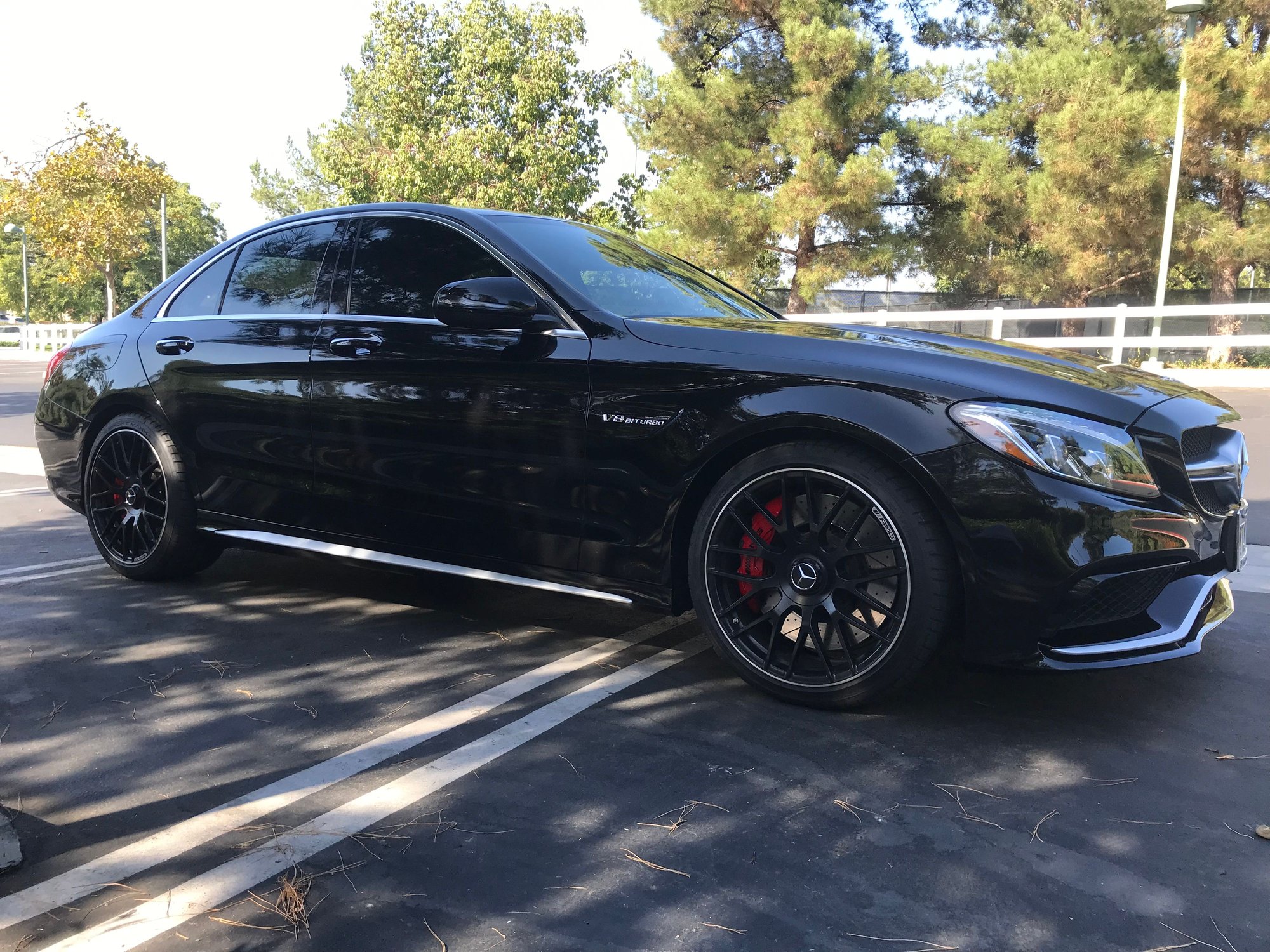 2016 Mercedes-Benz C63 AMG S - AMG C63S - Used - VIN 55SWF8HB2GU114704 - 25,000 Miles - 8 cyl - 2WD - Automatic - Sedan - Black - Southern California, CA 91765, United States