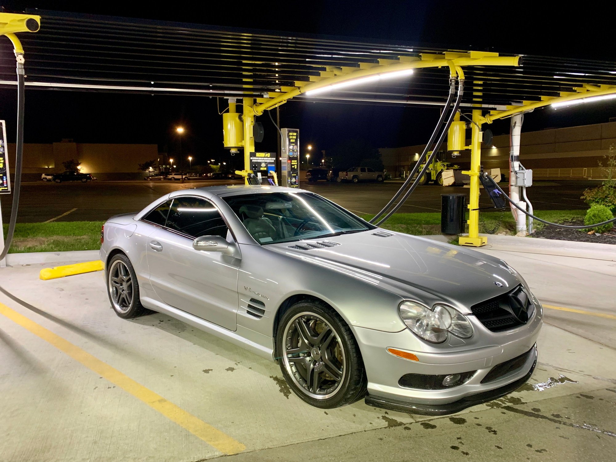 2004 Mercedes-Benz SL55 AMG - 2004 Mercedes-Benz SL55 AMG nicely modded - Used - VIN WDBSK74FX4F066129 - 113,100 Miles - 8 cyl - 2WD - Automatic - Convertible - Silver - New Baltimore, MI 48047, United States