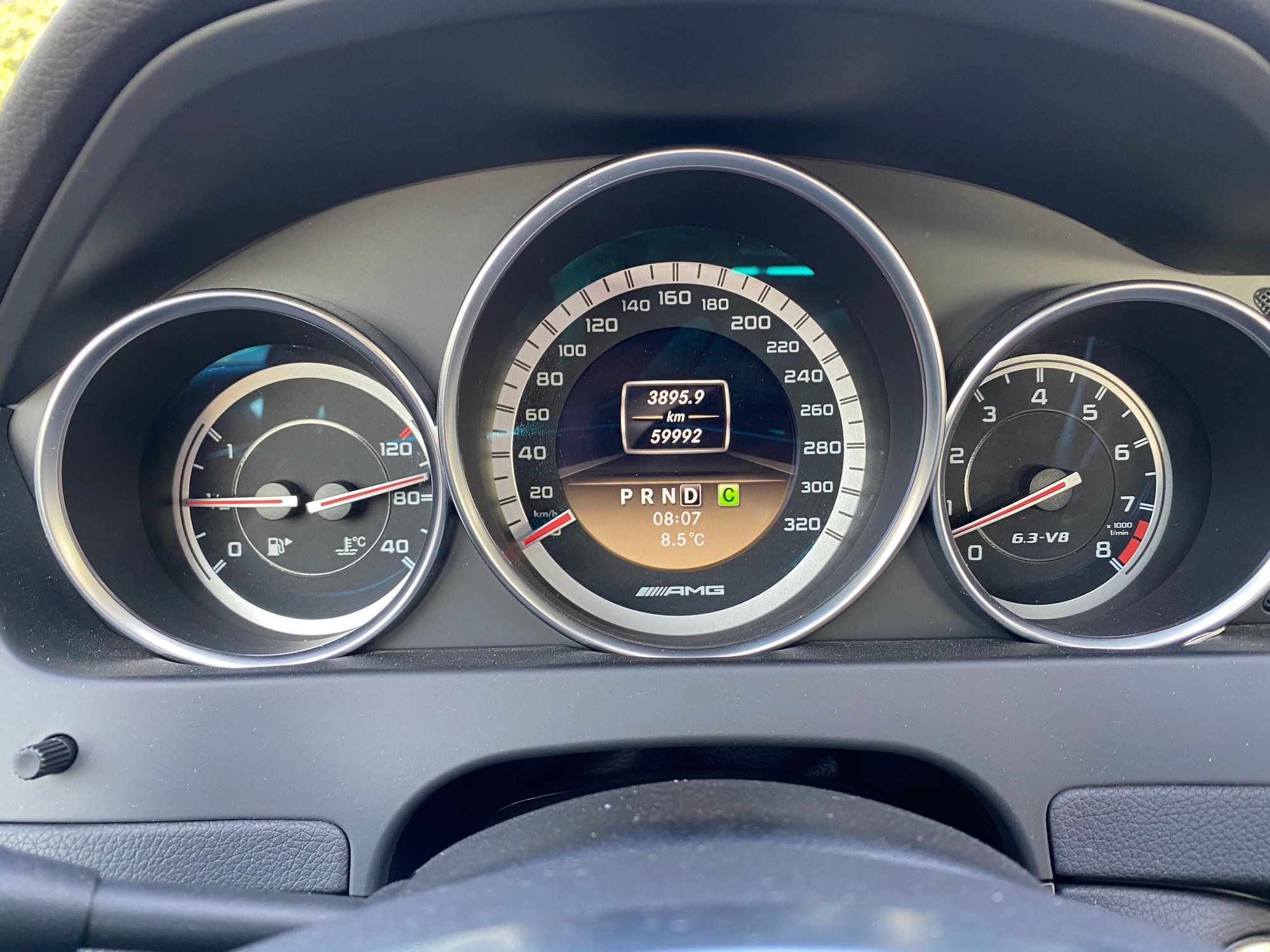 Audio Video/Electronics - 2012-2014 W204 C63 AMG Cluster (KMH) - Used - 2012 to 2014 Mercedes-Benz C63 AMG - Montreal, QC H3C0G3, Canada